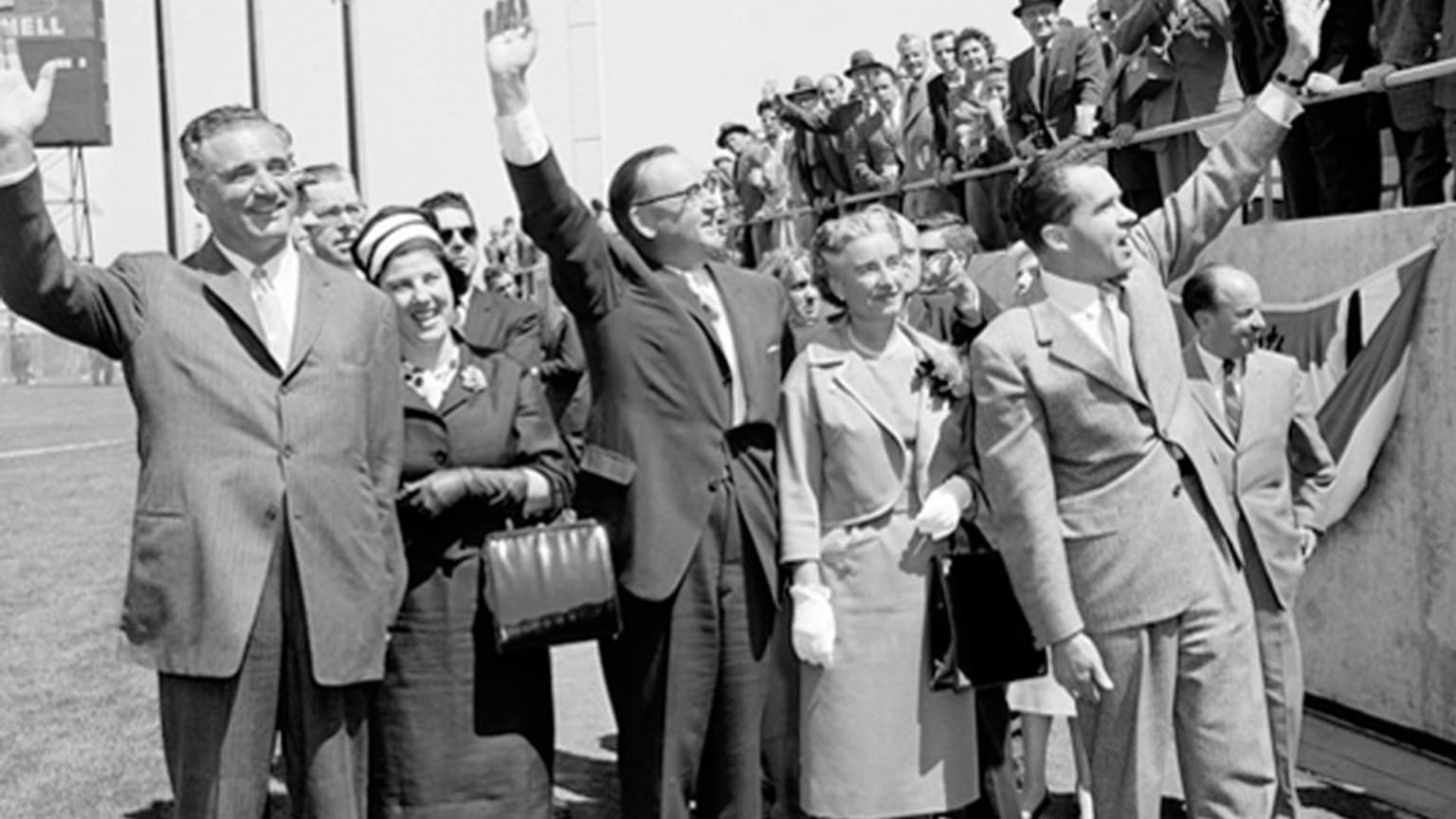 1960 Ty Cobb & Richard Nixon Photograph from The Ty Cobb