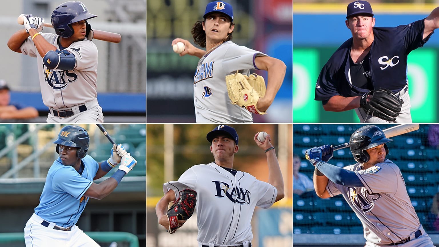 Six Rays on Top 100 Prospects list