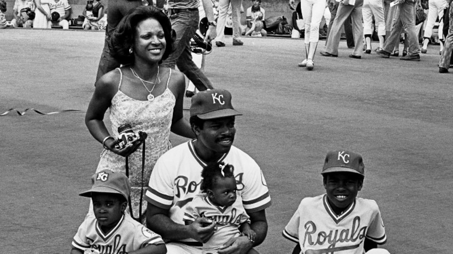 The Kansas City Royals' father and son duo - Hal and Brian McRay. Father's  Days - from Sports Illustrated.