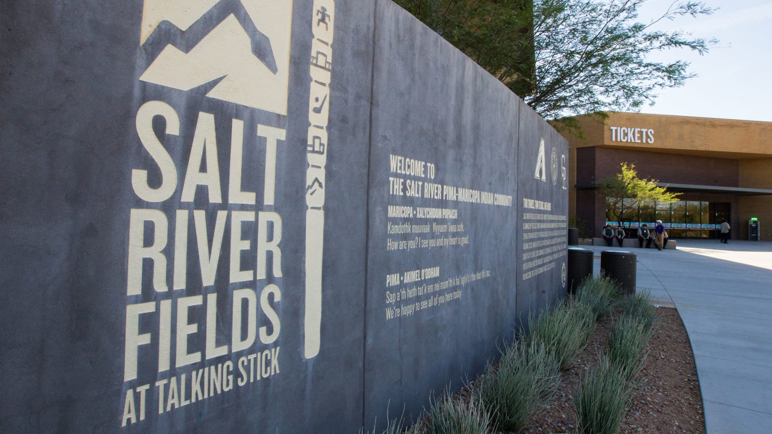 Dbacks Spring Training at Salt River Fields at Talking Stick Arizona