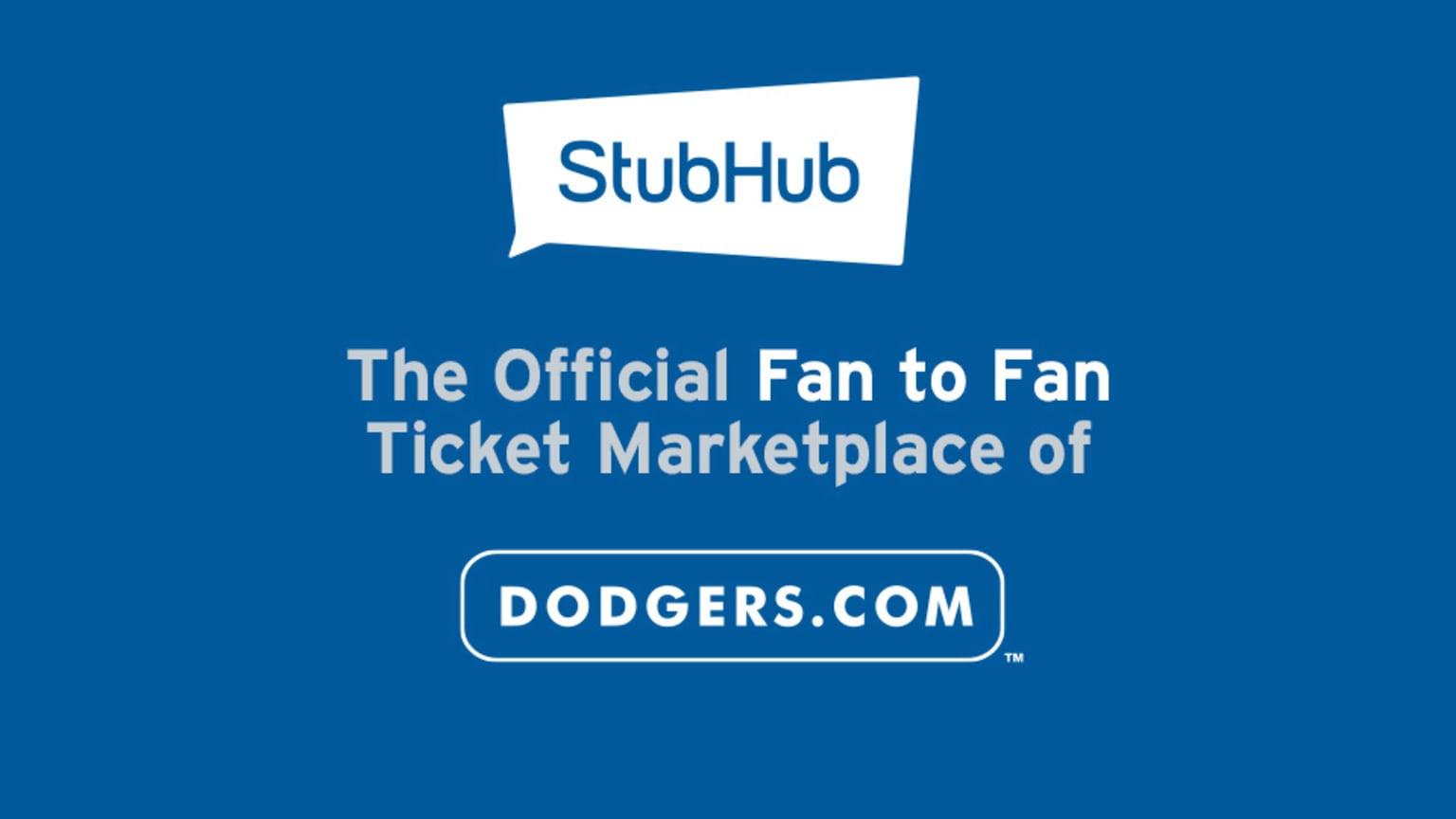 StubHub Los Angeles Dodgers