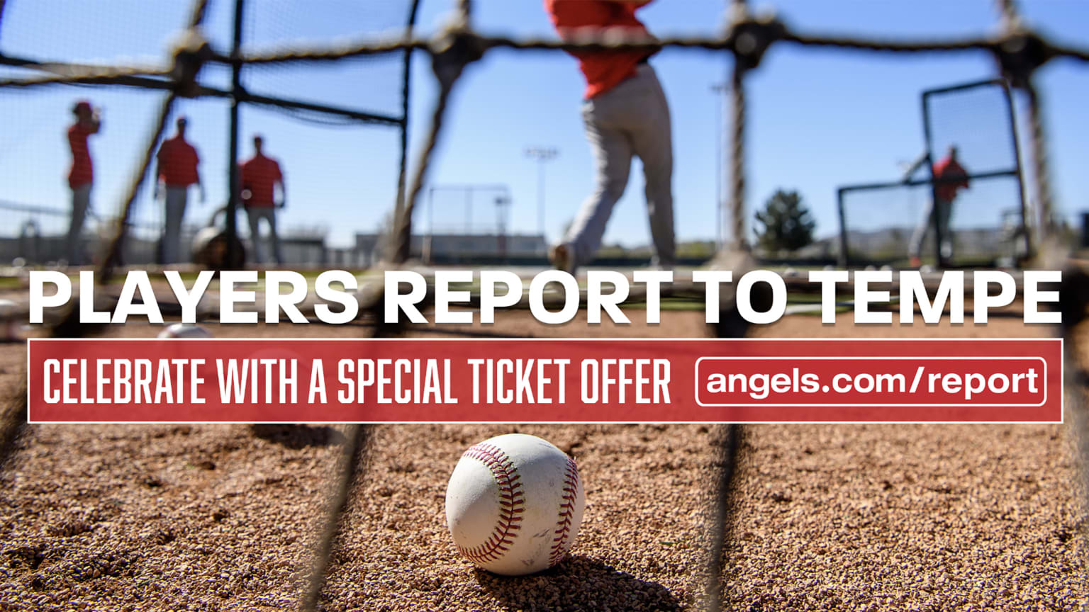 Players Reporting to Spring Training Ticket Offer Los Angeles Angels