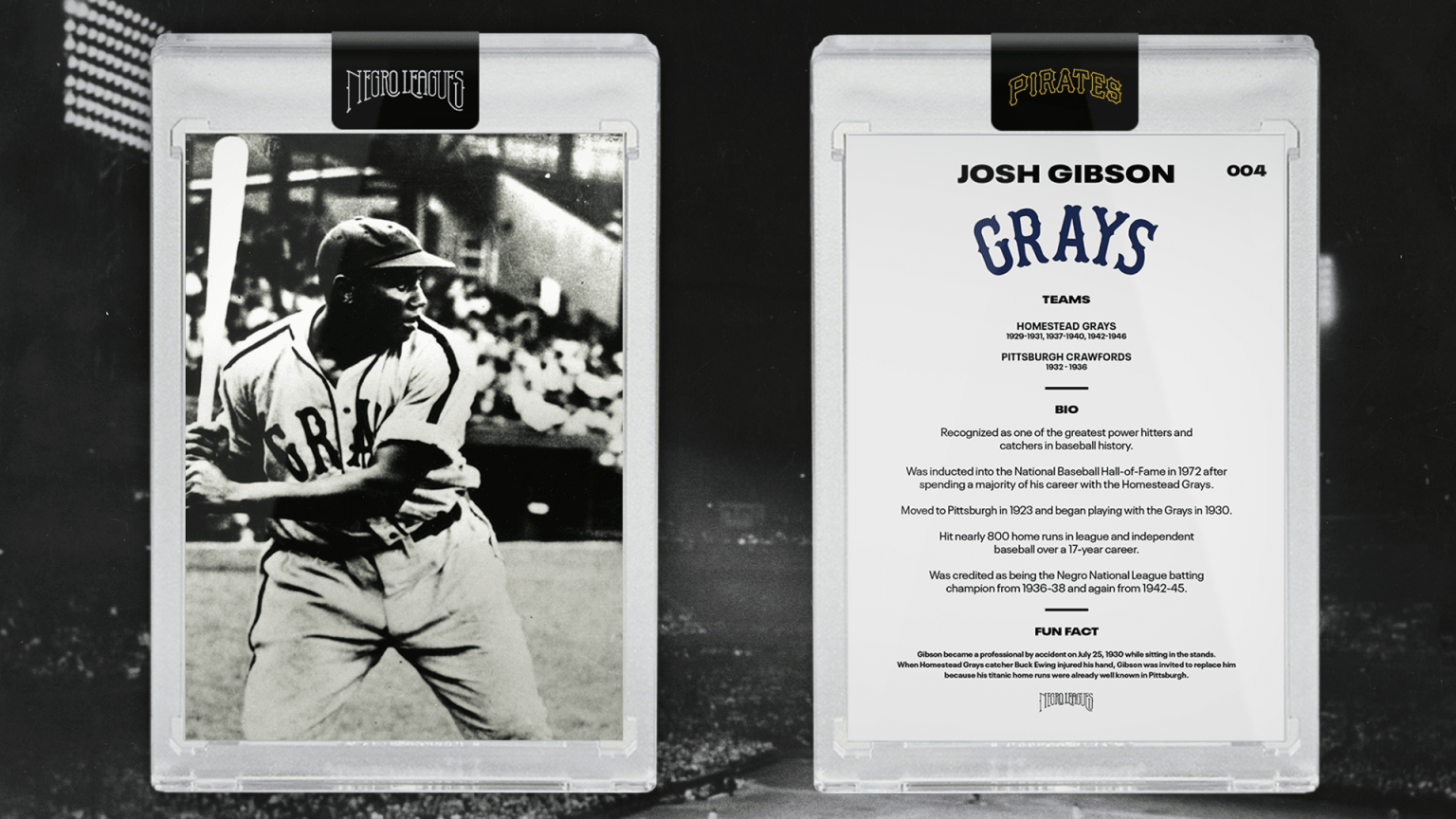 Pirates Honor the Homestead Grays on a Friday Night In Pittsburgh