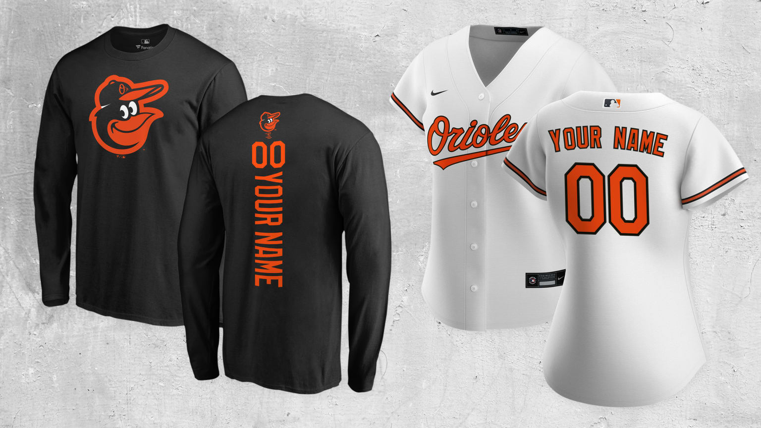 MLB Baltimore Orioles Baseball Jersey Custom Name Baseball Fans Gift