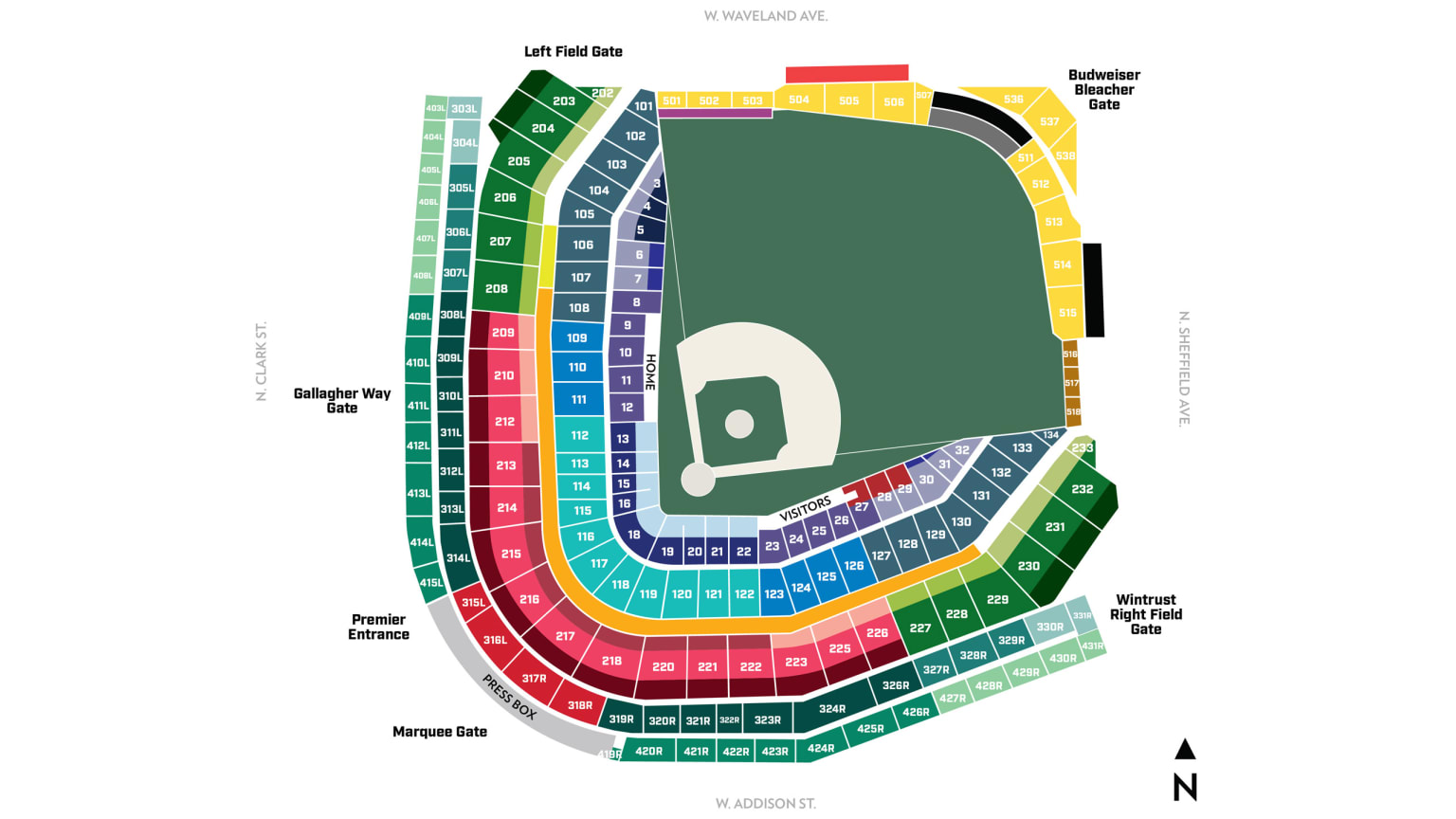 Wrigley Field Netting | Chicago Cubs