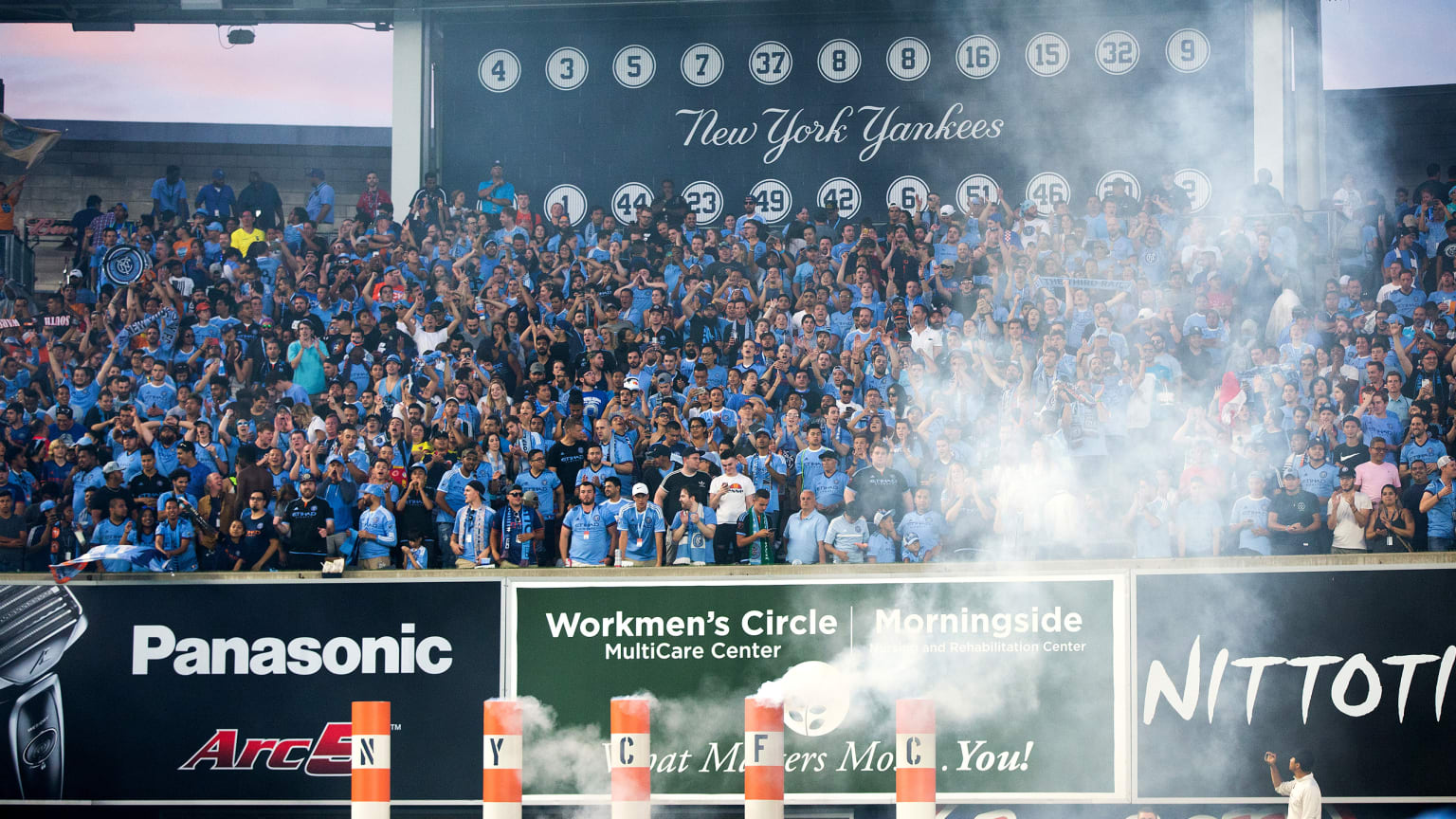 SIGHTS & SOUNDS: NYCFC's Home Opener at Yankee Stadium 