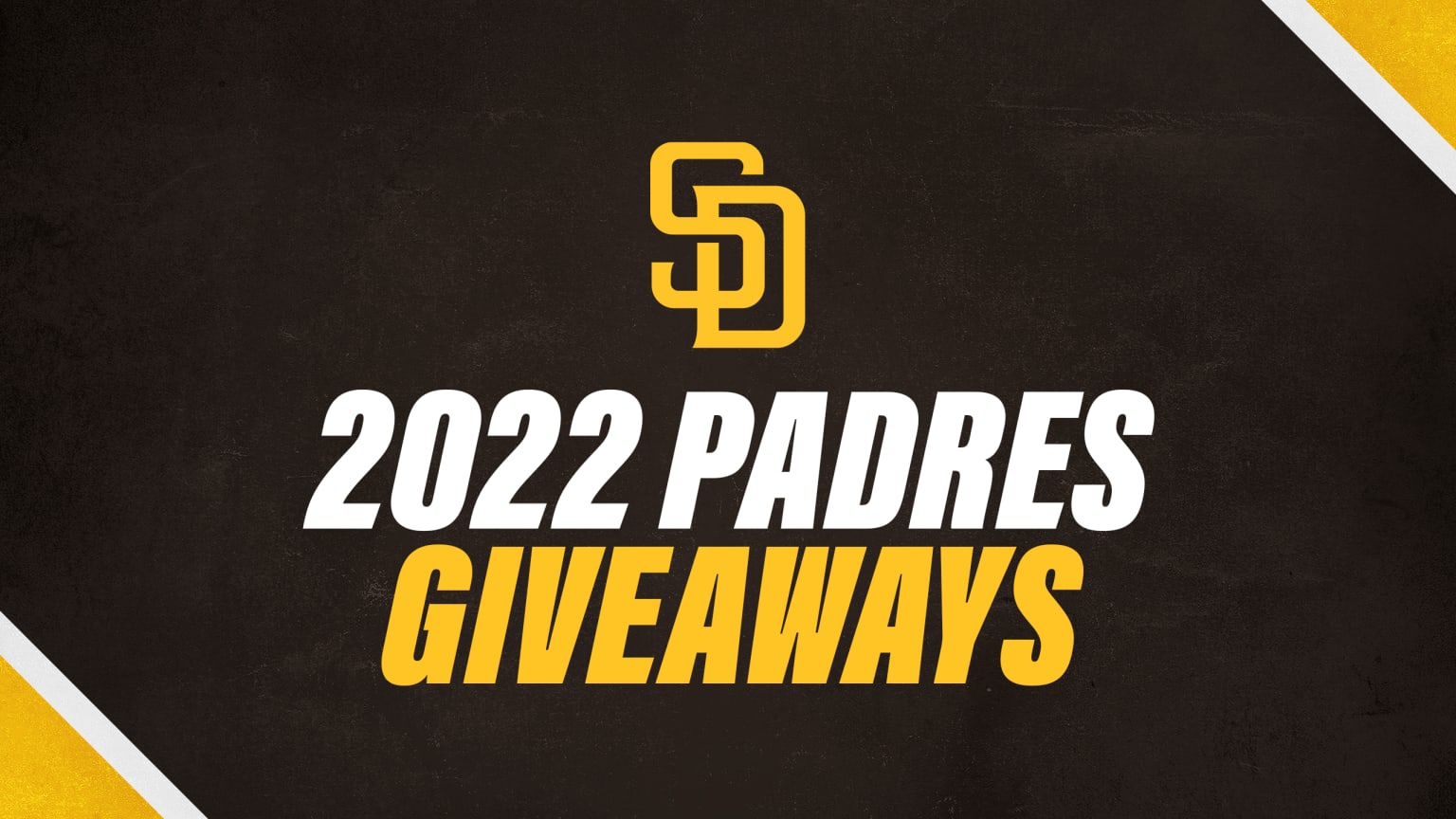 Giveways San Diego Padres