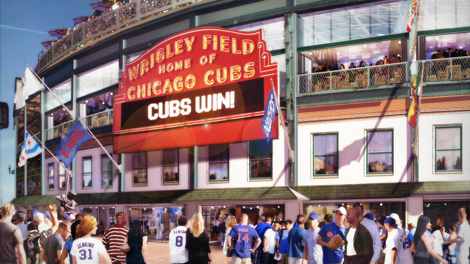 Ok, So These Are the Final Wrigley Field Outfield Renderings - Curbed  Chicago