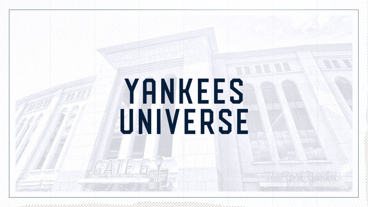 New York Yankees 6'' x 6'' Team Logo Block