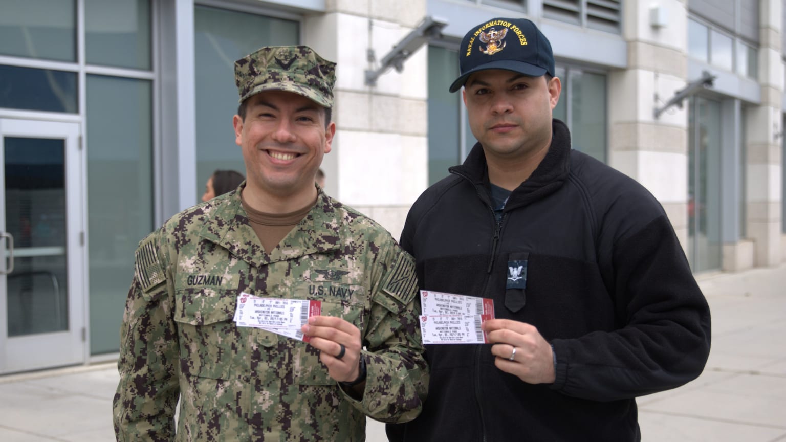 Marines show their Natitude at MLB Marine appreciation day