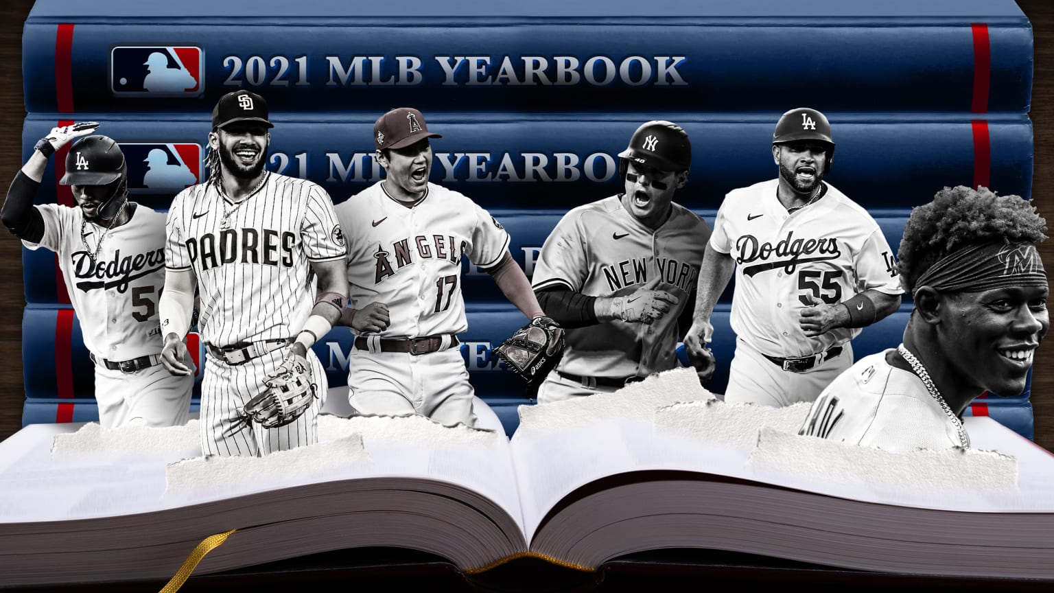 Ohtani, Tatis, Betts in 2021 MLB Yearbook