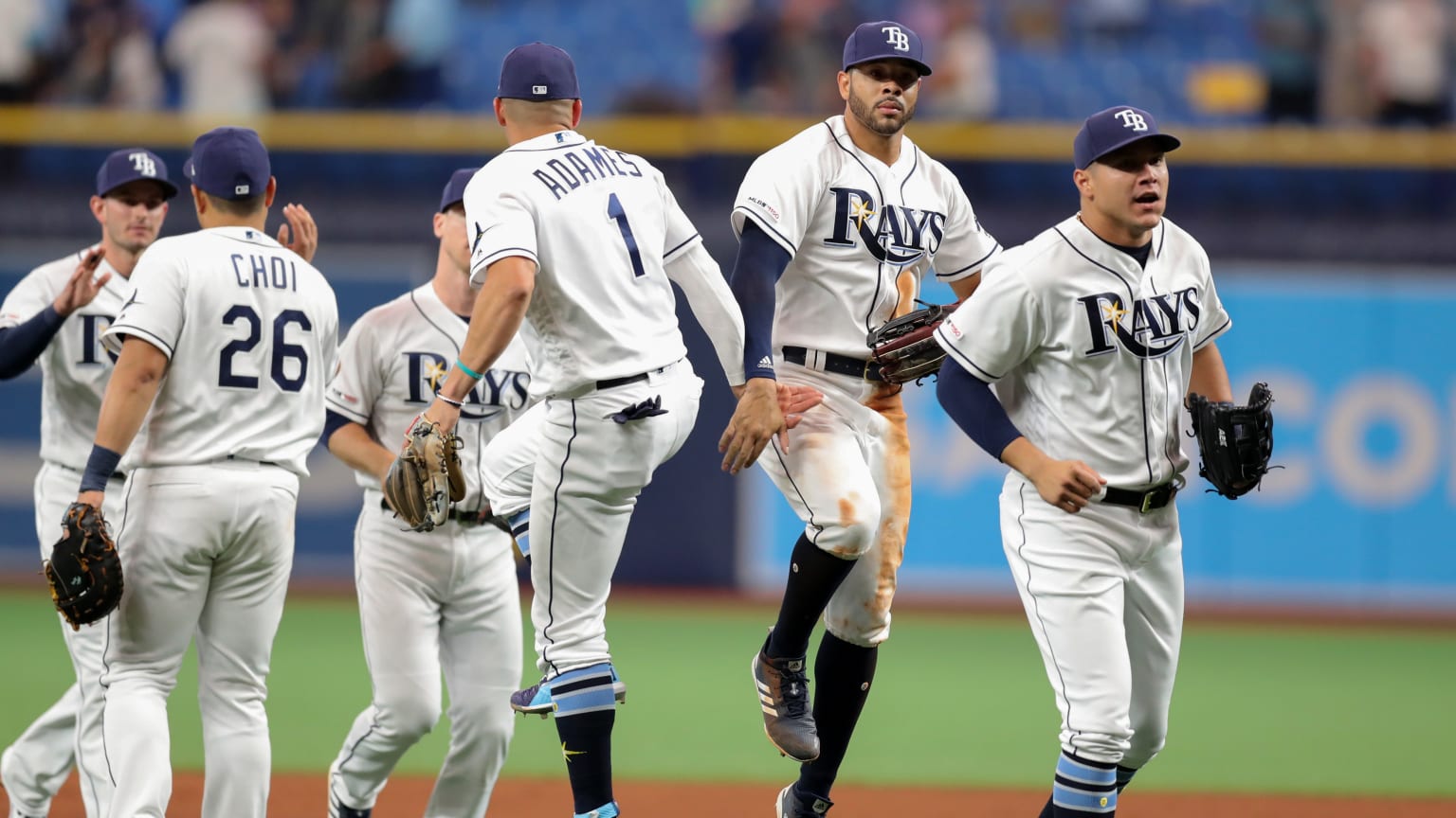 Gry Rays How the Rays celebrate each win