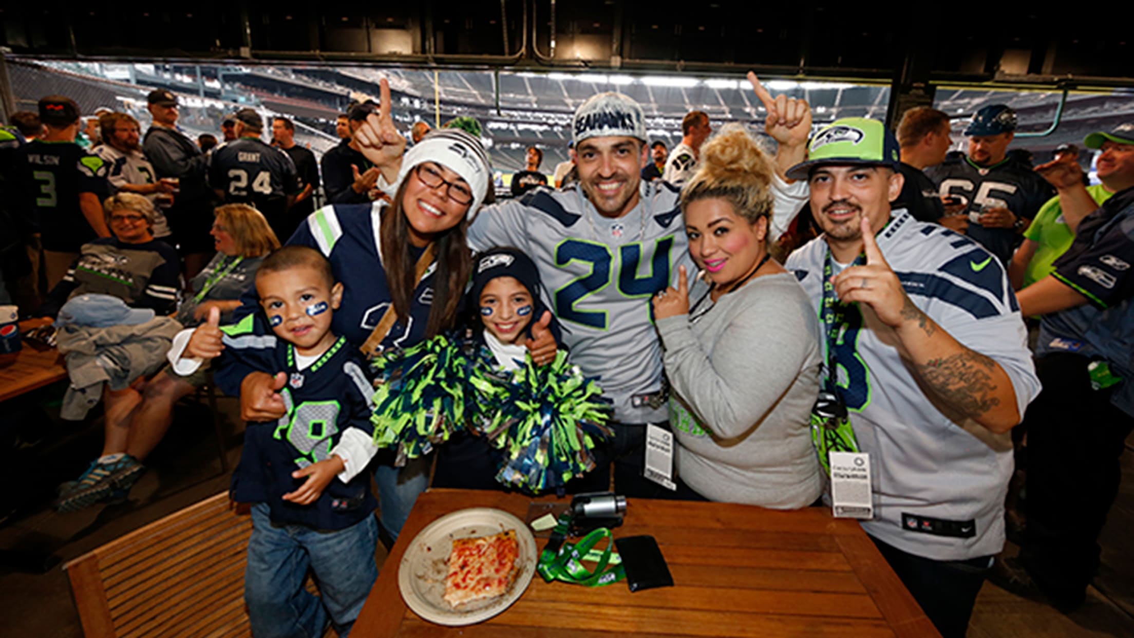 Seahawks Block Party at Day 1 Playfield in seattle, wa - Thursday