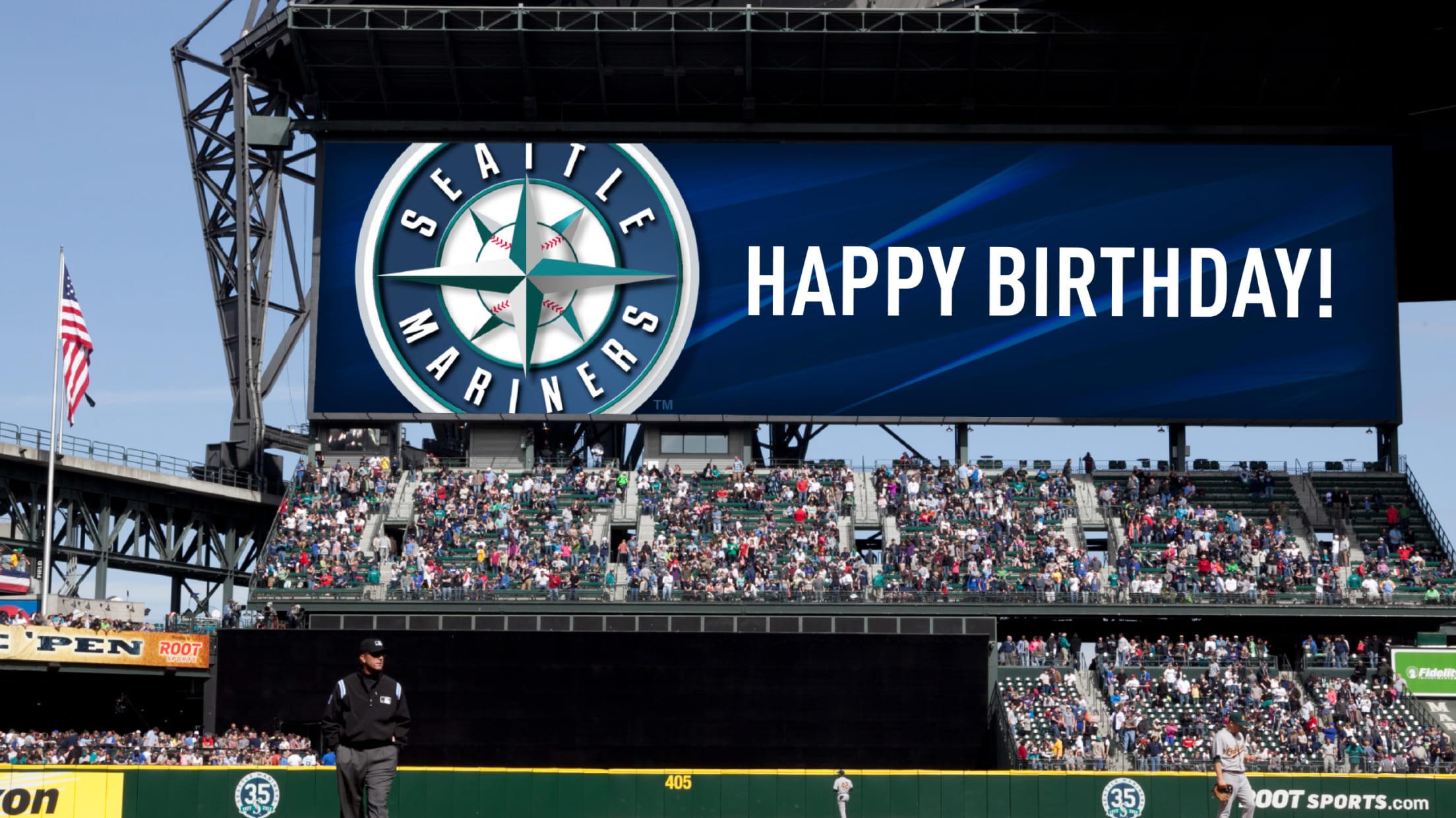 Happy 100th Birthday Lefty Carnett, by Mariners PR