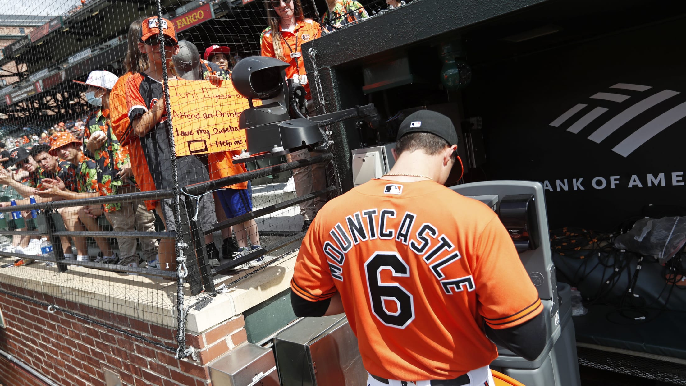 Ryan Mountcastle Baltimore Orioles Men's Orange Roster Name & Number  T-Shirt 