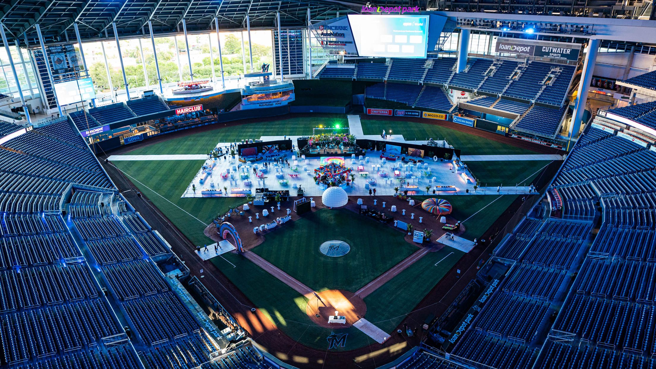 Event Spaces at loanDepot park Miami Marlins