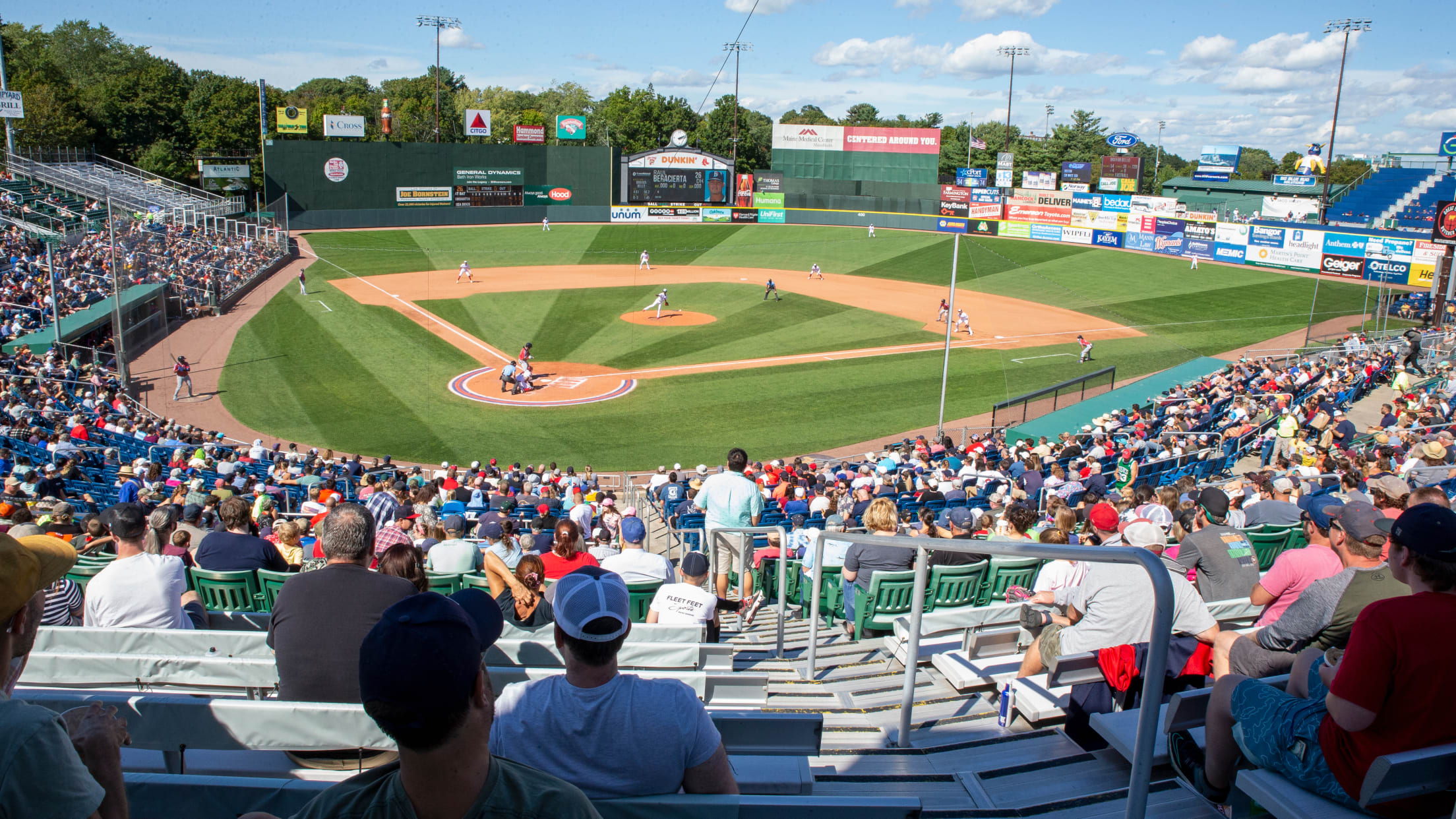 Boston Red Sox Fenway Park Replica Green Monster Outfield Wall 