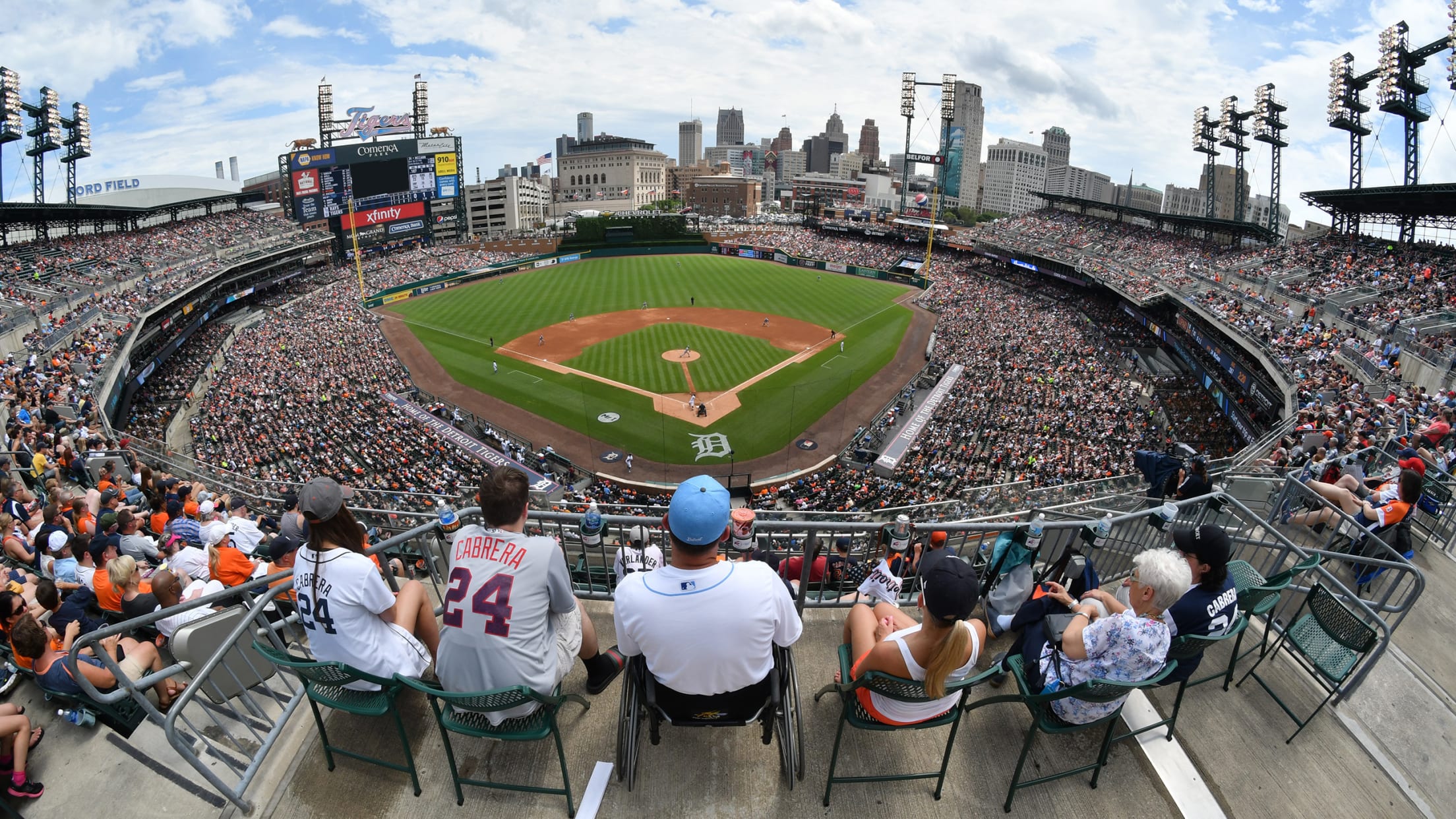 Comerica Park Home of the Detroit Tigers Detroit Tigers