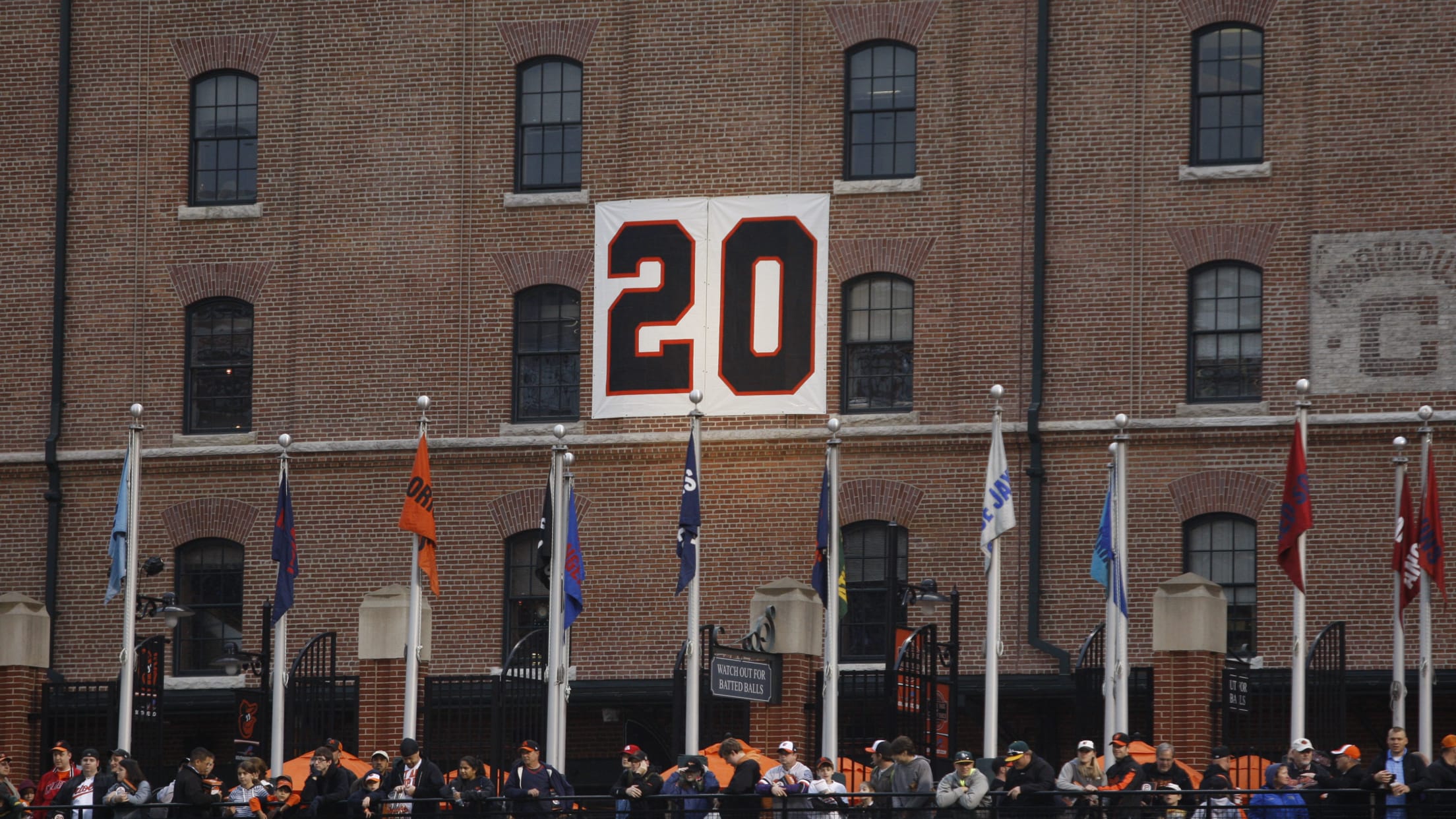 Baltimore - Camden Yards: Retired Numbers - Frank Robinson…