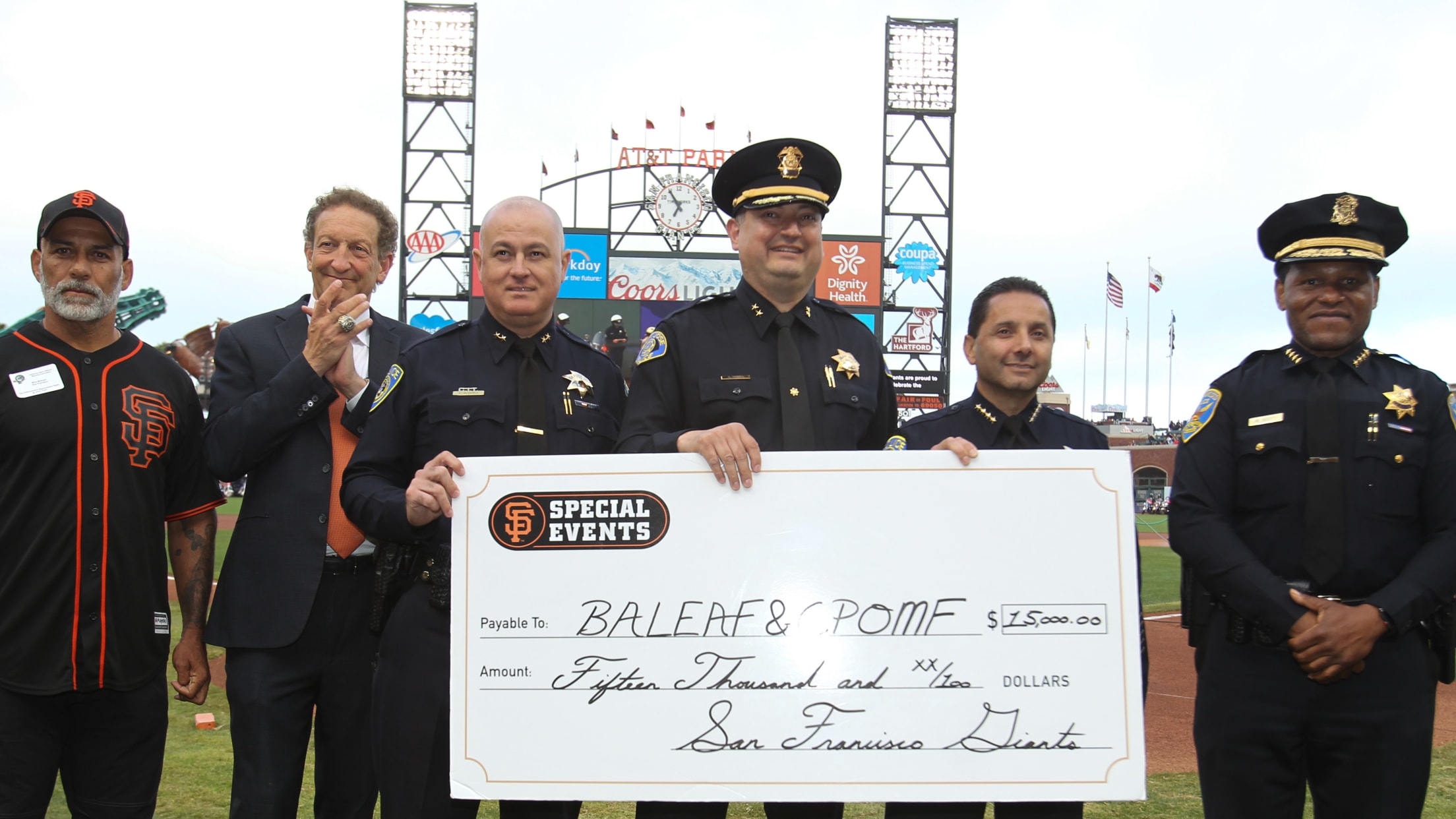 SFBALEES - San Francisco Bay Area Law Enforcement Emerald Society - Irish  Heritage Night @ SF GIANTS