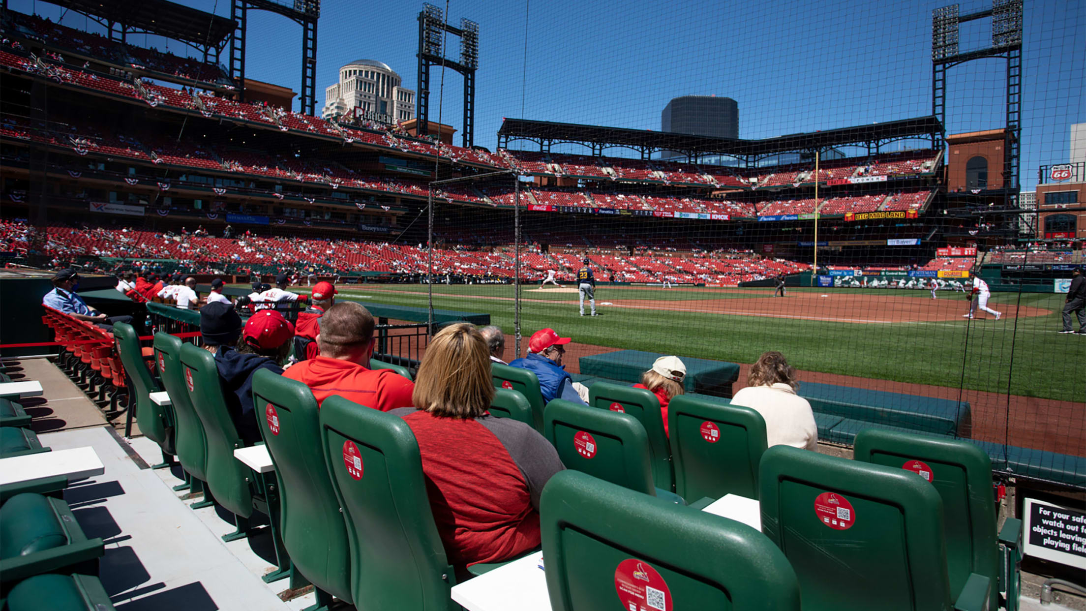 St. Louis Cardinals Tokens & Icons Authentic Stadium Seat Pendant