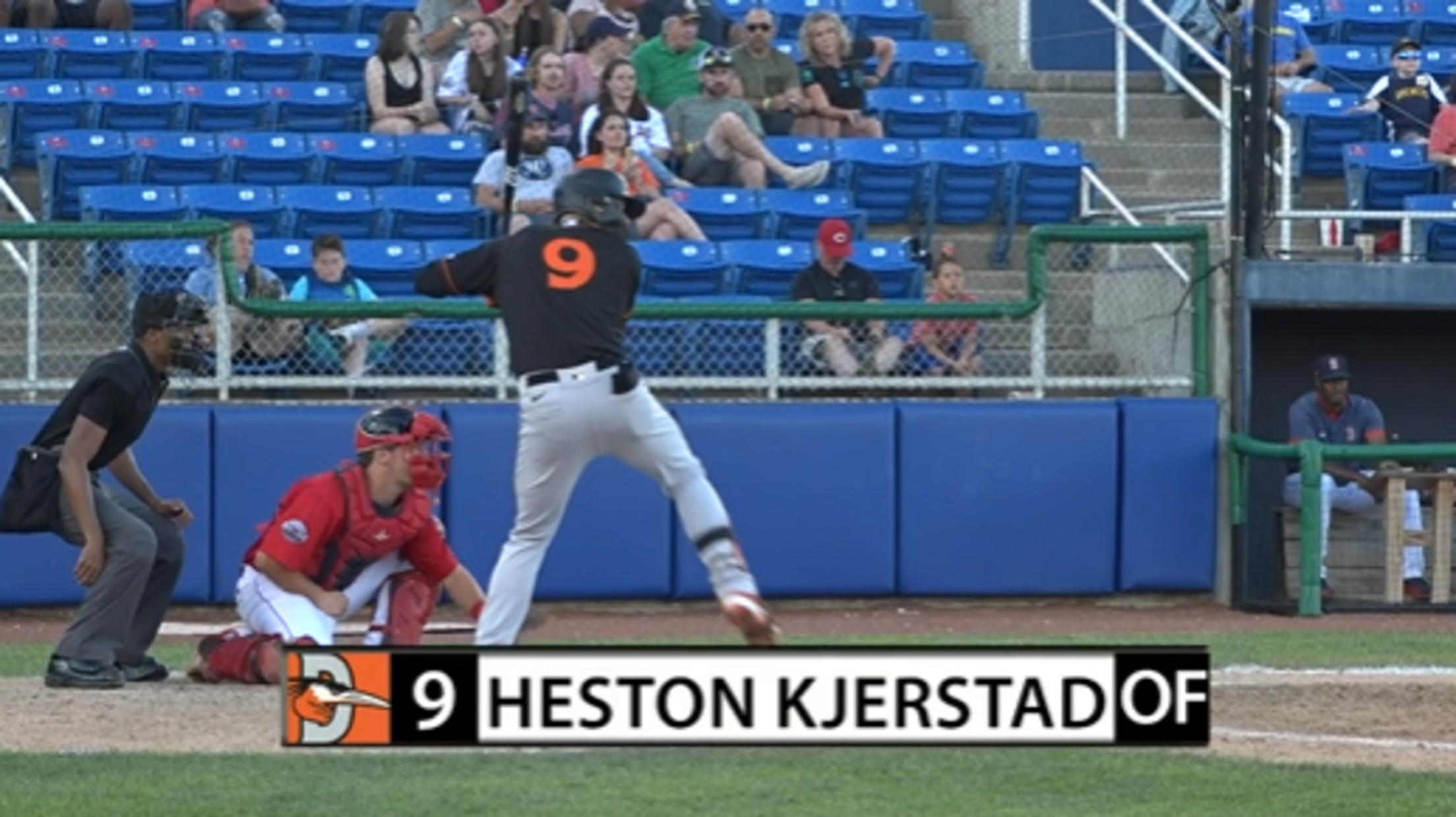 Kjerstad collects three hits