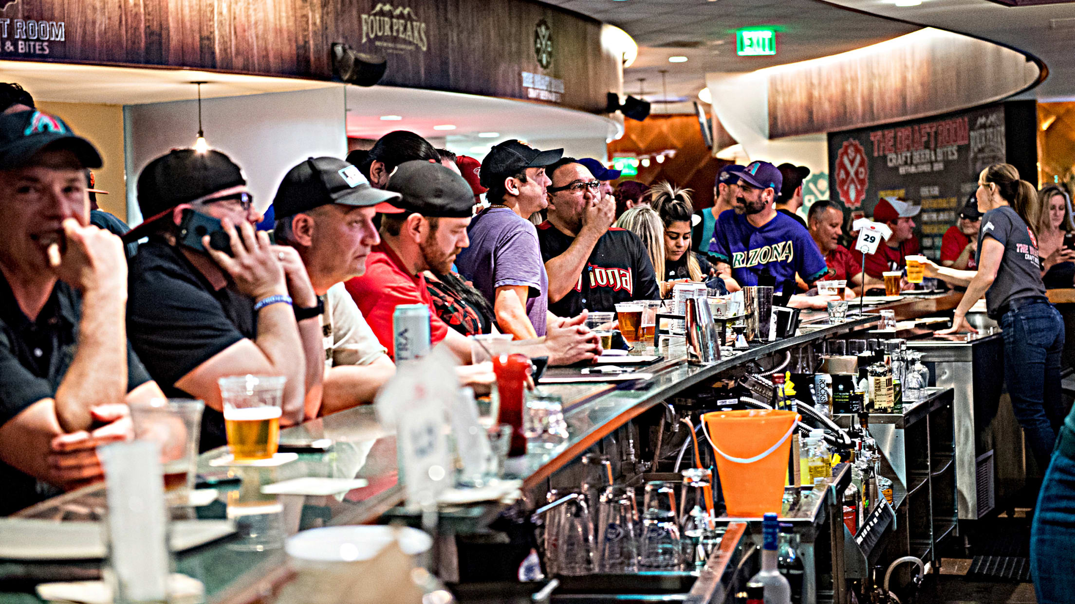 Draft Room Chase Field Arizona Diamondbacks