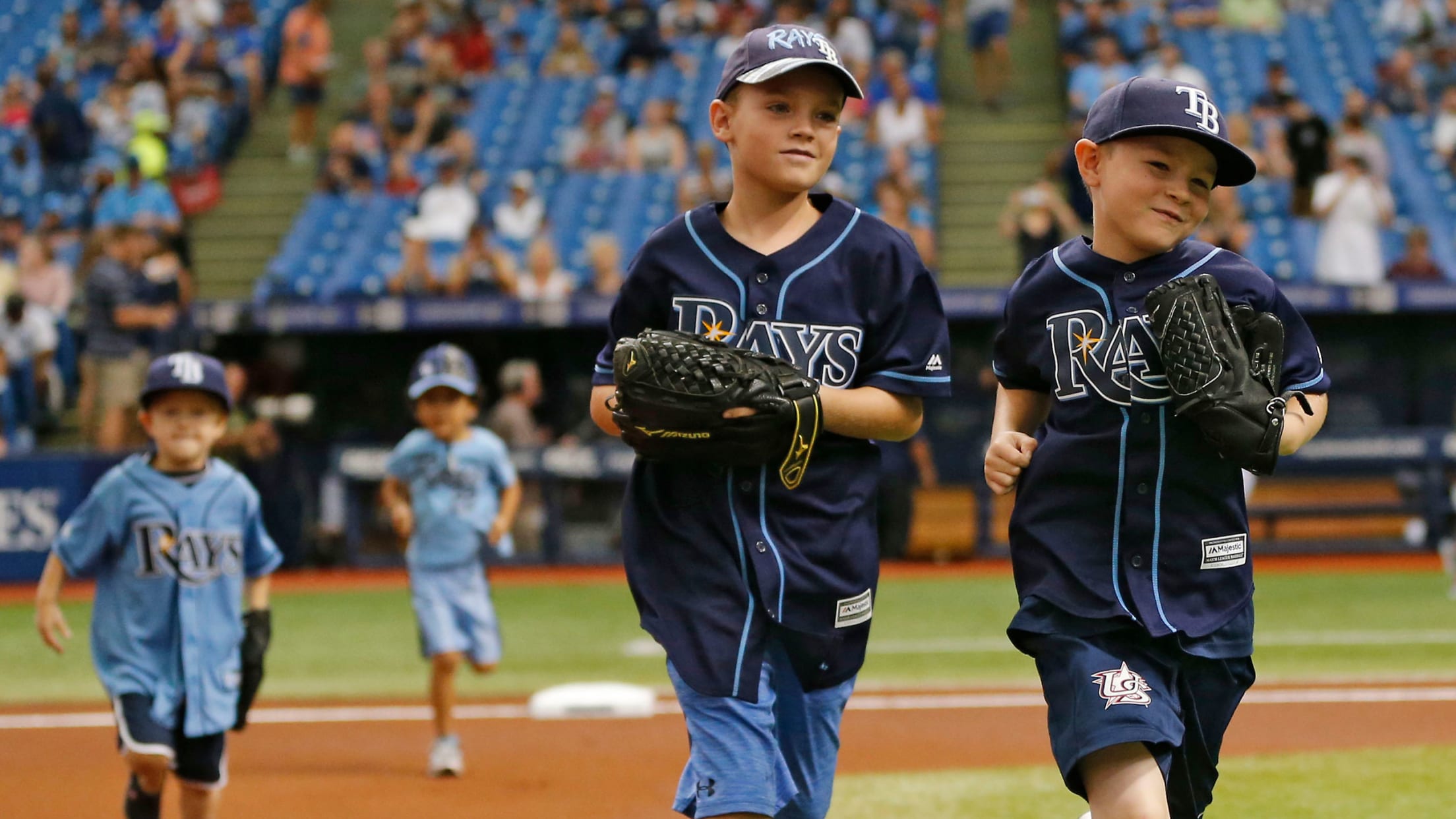 tampa bay rays little league uniforms