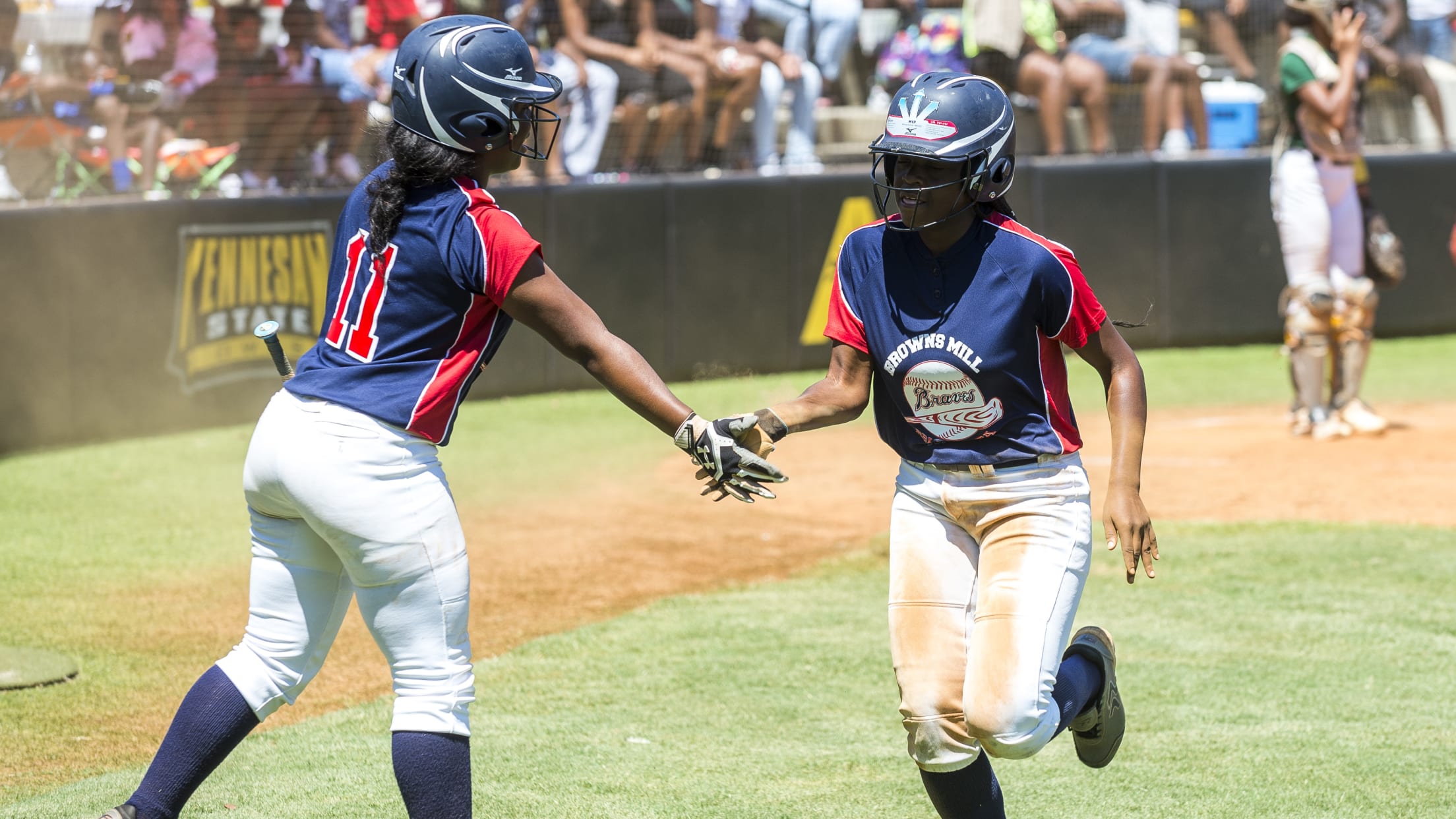 Kids play at Braves Youth Baseball Classic