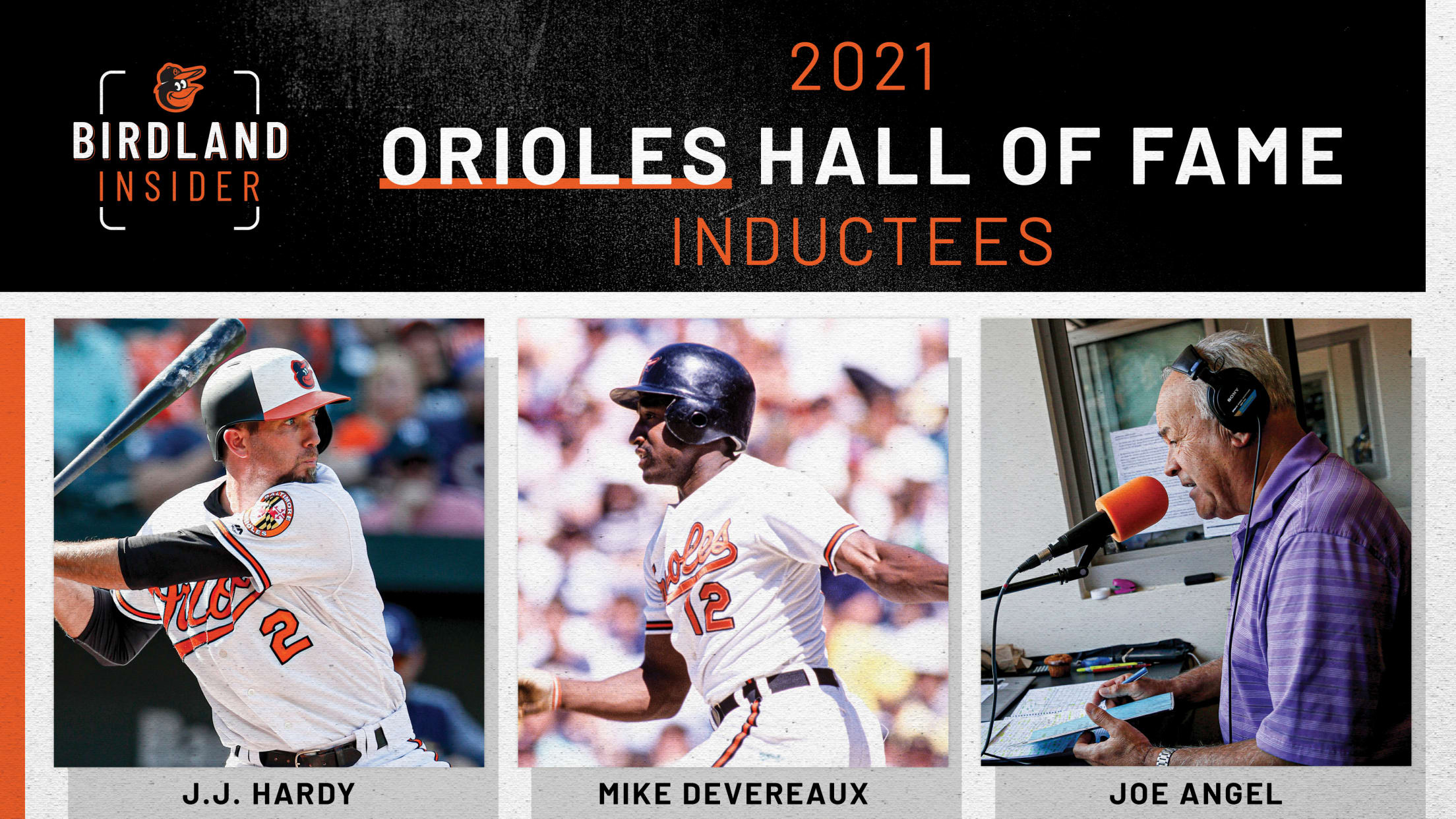 Birdland Insider 2021 Orioles Hall of Fame inductees