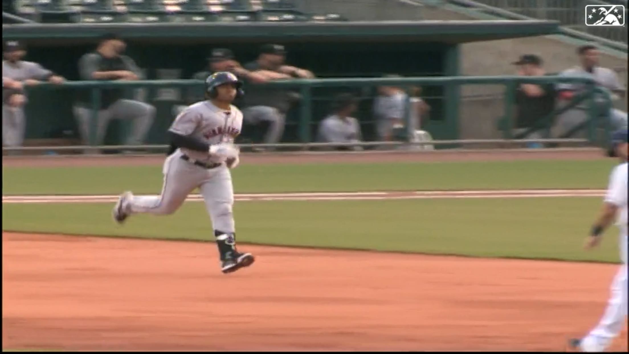 Cespedes' first Double-A blast