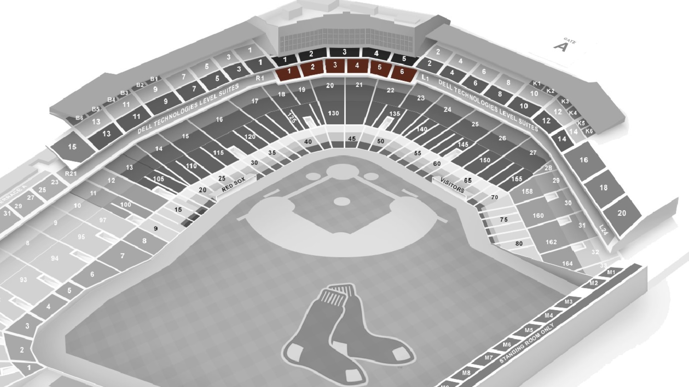 Dell Technologies Club at Fenway Park Boston Red Sox