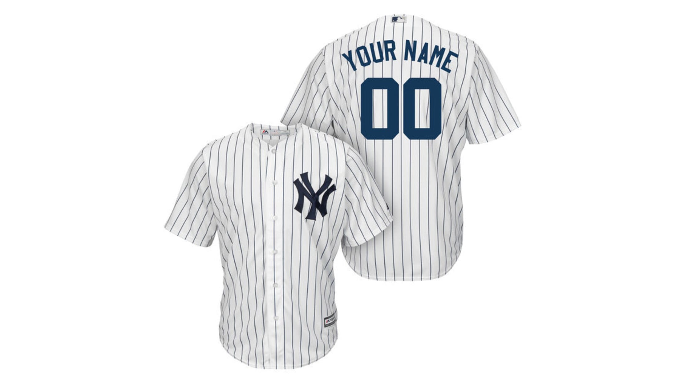New York Yankees City Baseball Jersey- Custom Your Name, Black
