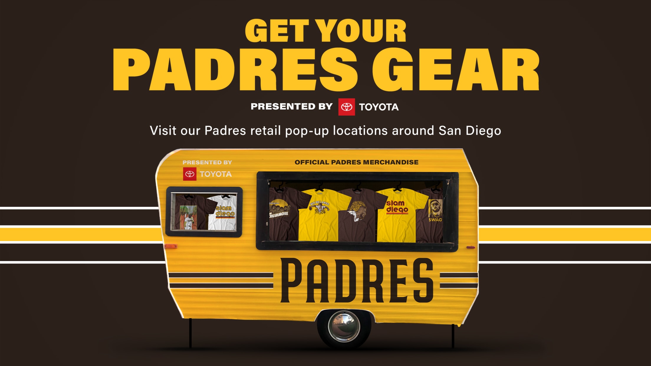 Padres retail pop-up shops are back!