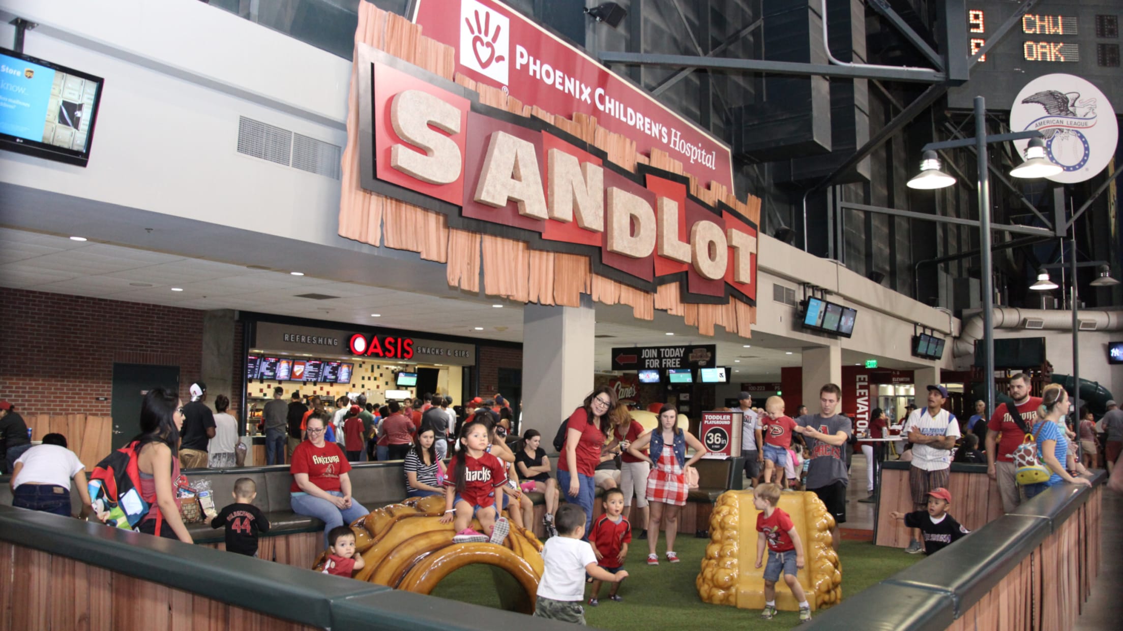 Arizona Diamondbacks on X: Coming to the ballpark and hoping to track down  @DbacksBaxter? Make your way to the Phoenix Children's Hospital Sandlot in  the 4th inning of any game to meet