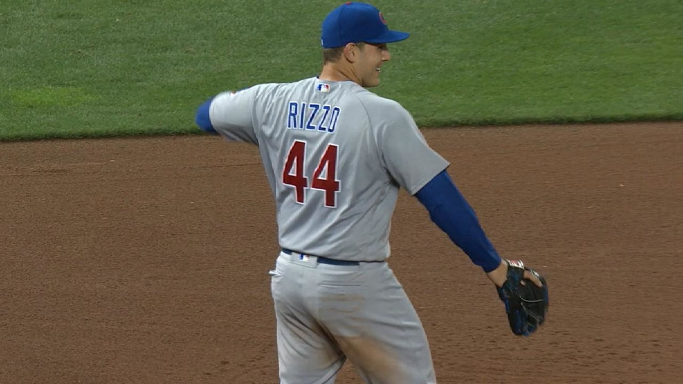 Lefty Rizzo spielt Third Base