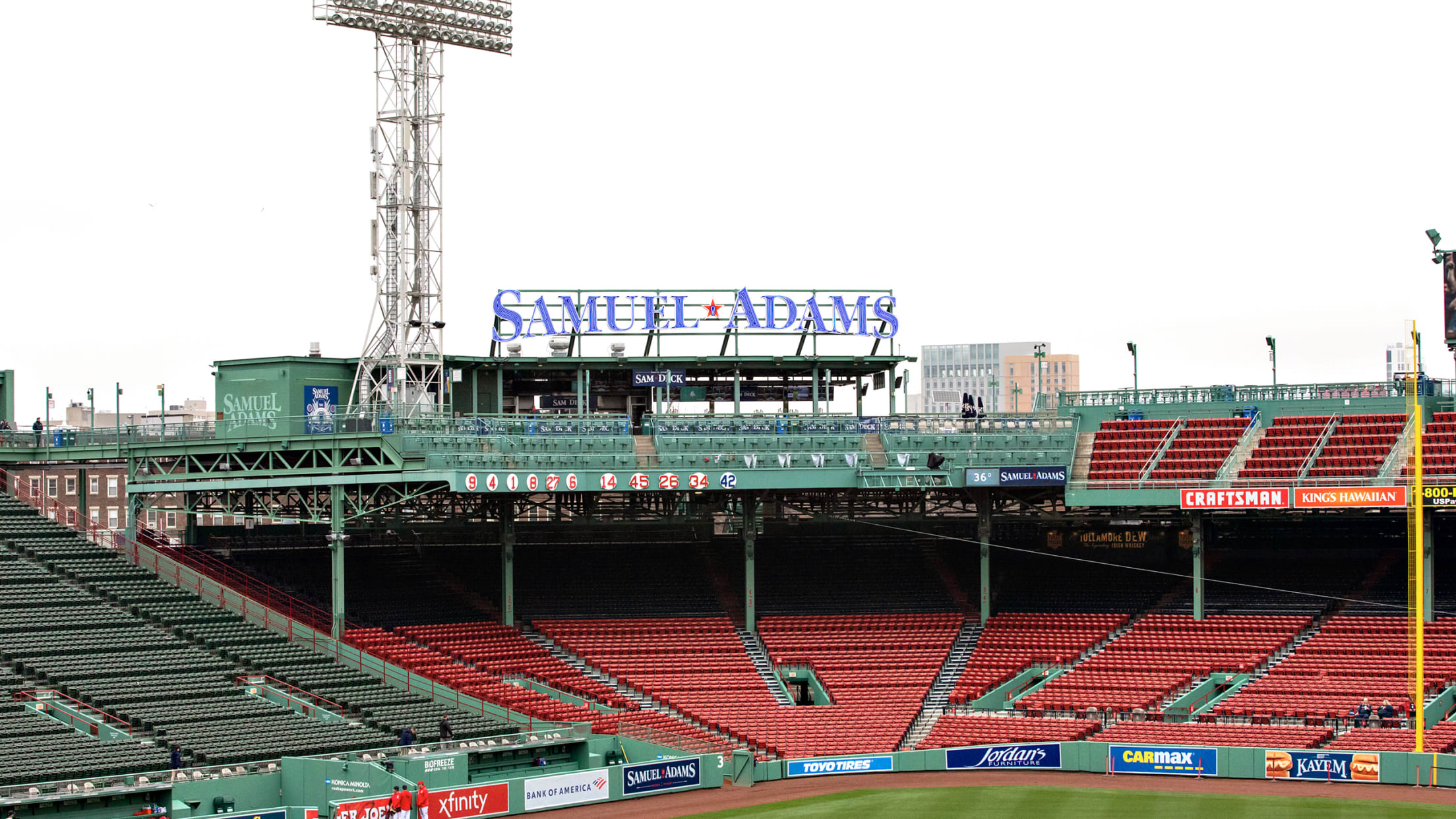 Fenway Park Field Boxes 