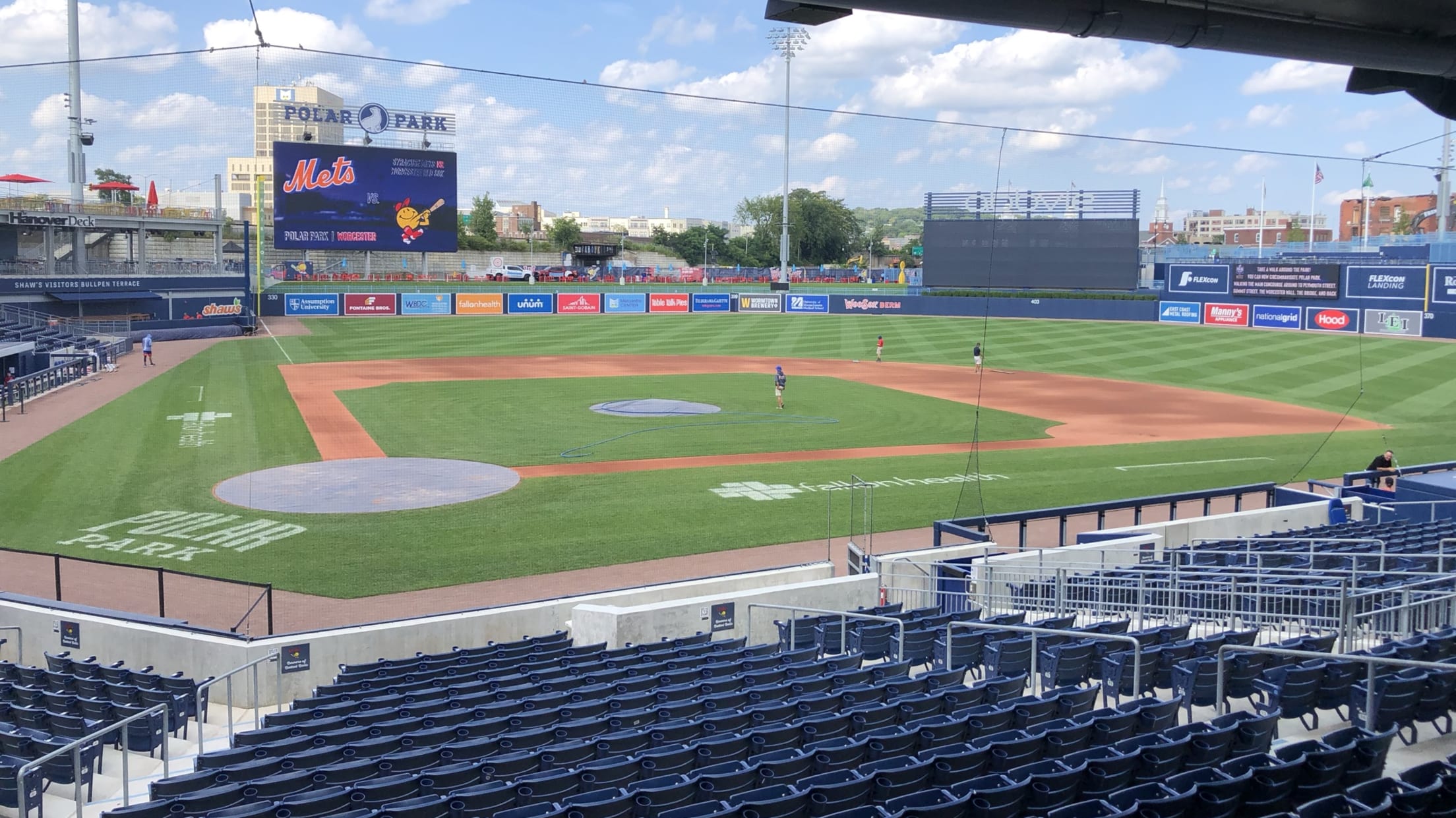 I GOT this Polar Park Baseball Field, Home of the Worcester Red Sox. Woosox  Editorial Stock Photo - Image of manpolar, field: 246475723