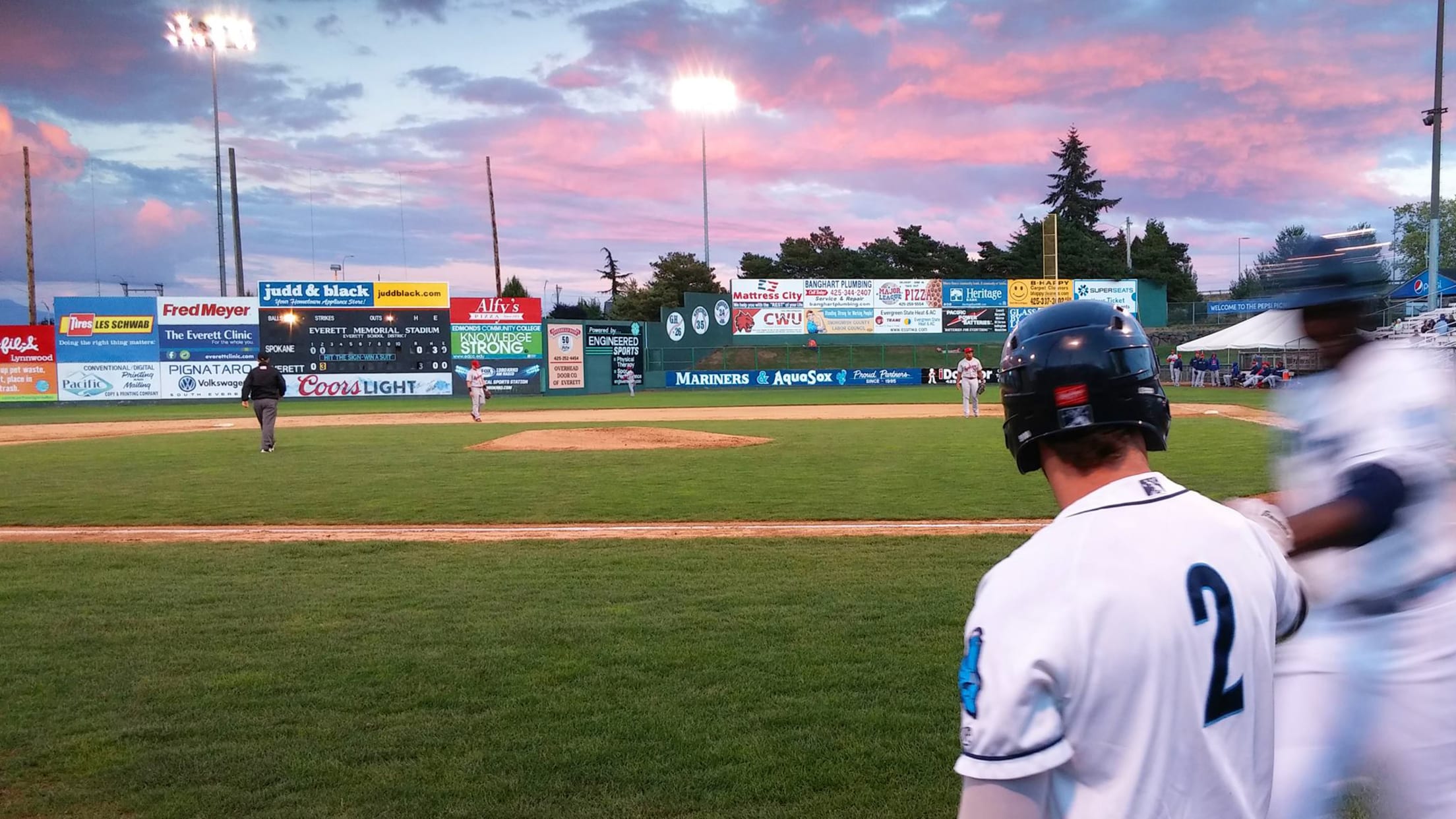 An AquaSox Fan Visits J-Rod Night At Funko Field