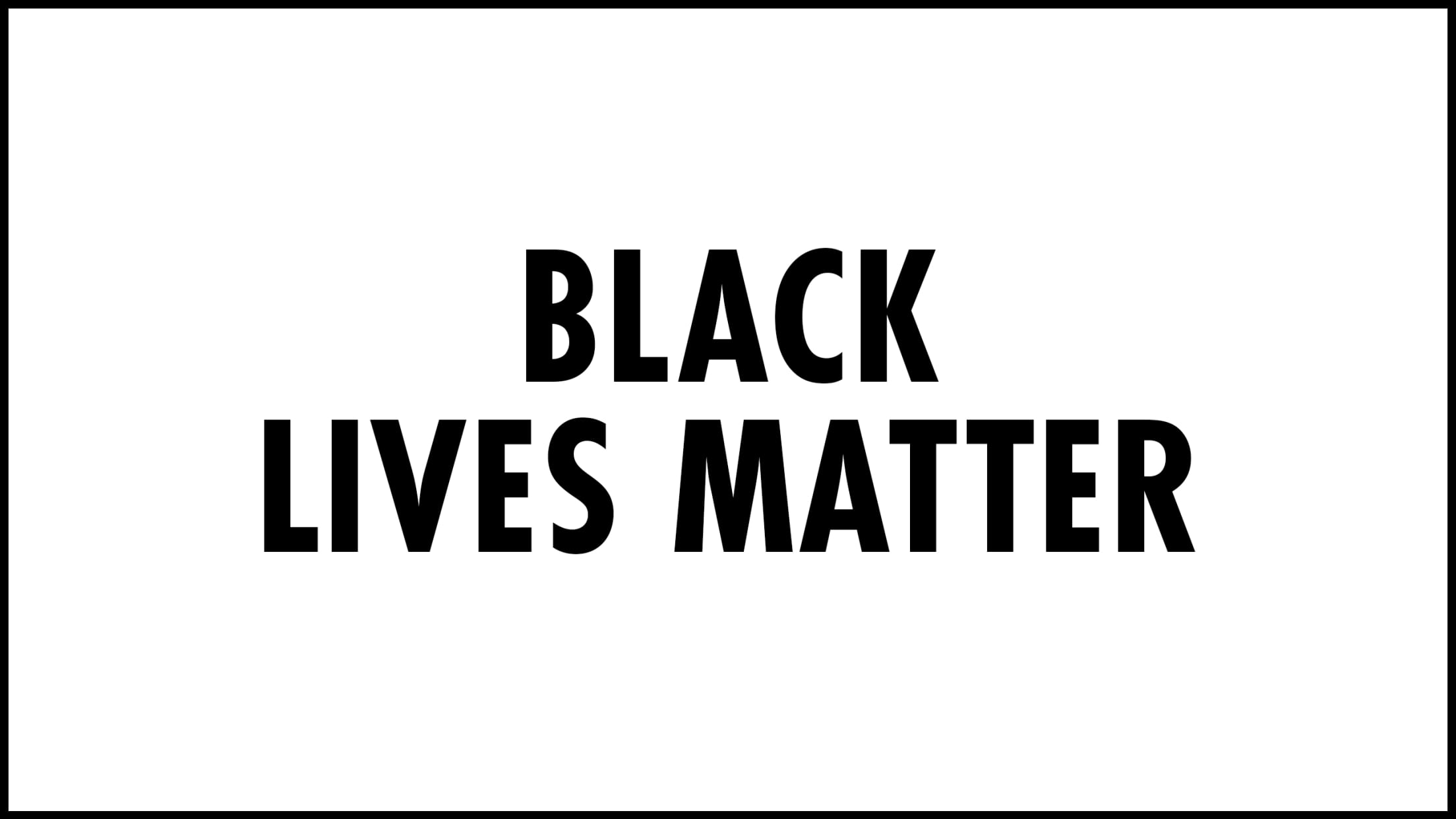 Black Lives Matter Oakland Font