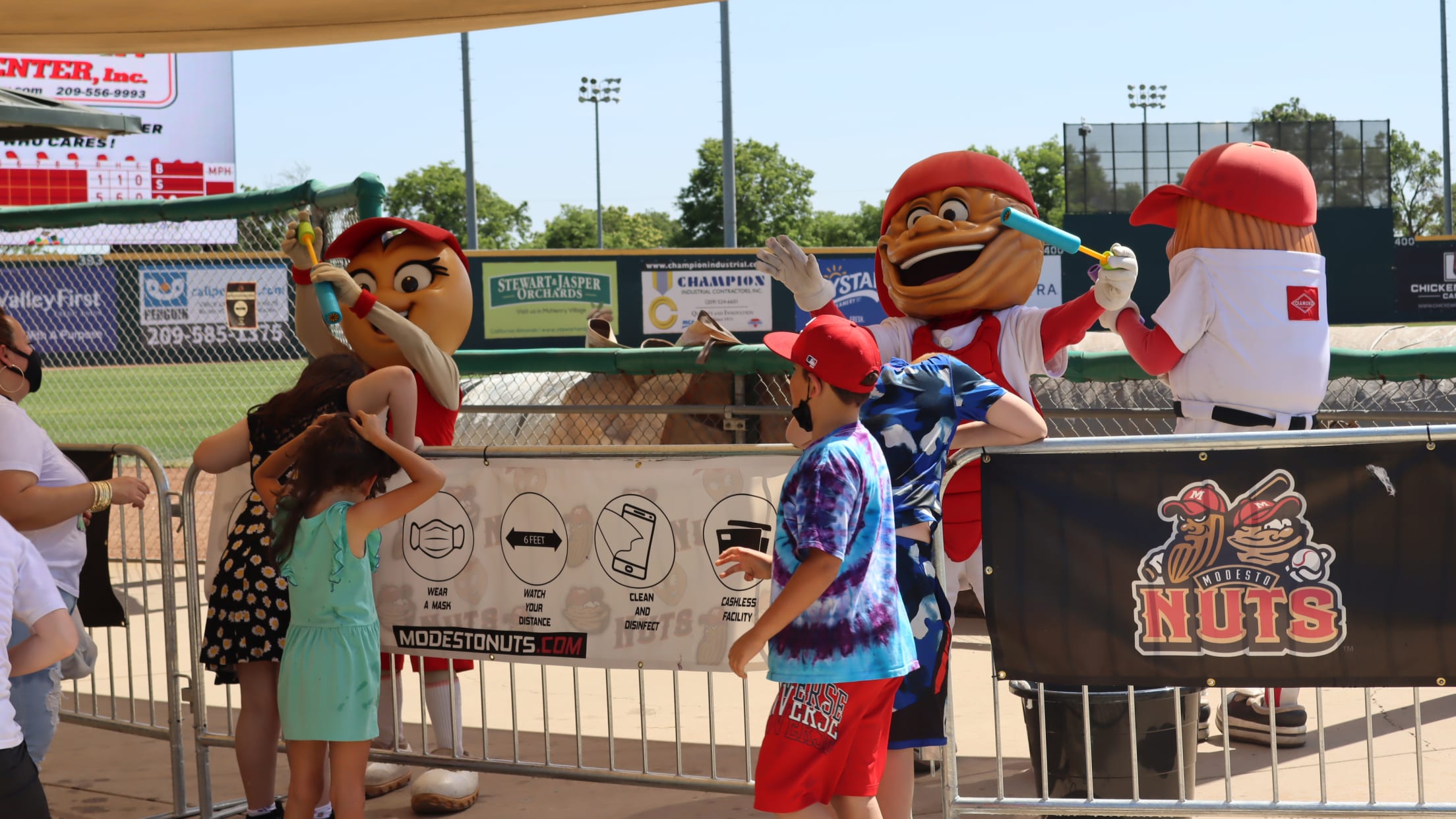 Welcome back Wally, MLB mascots now permitted in parks