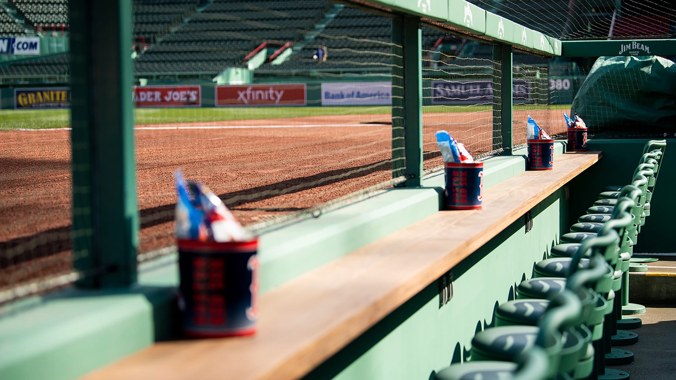 Dugout Box at Fenway Park 