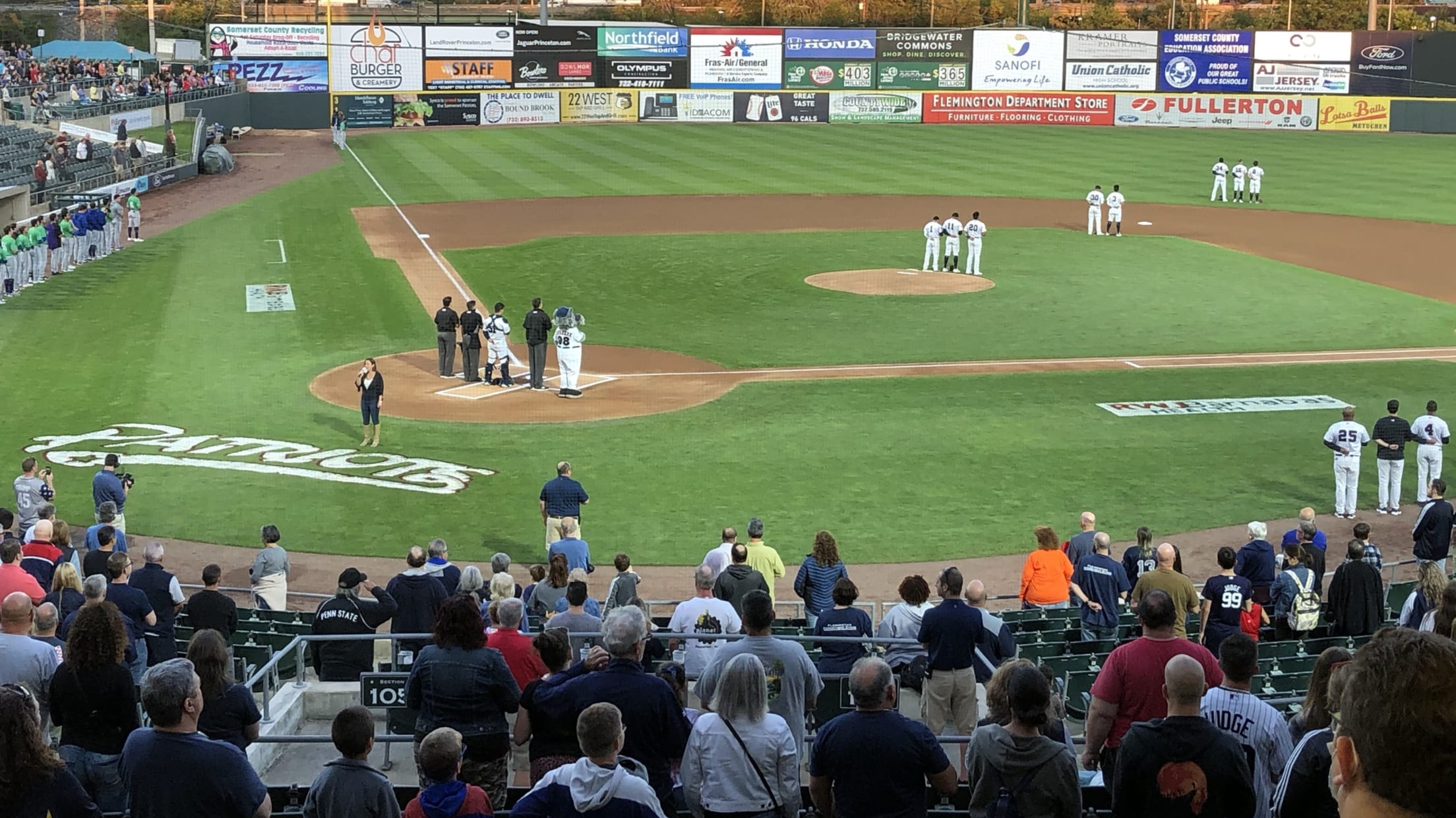 At The Ballpark: Somerset Patriots