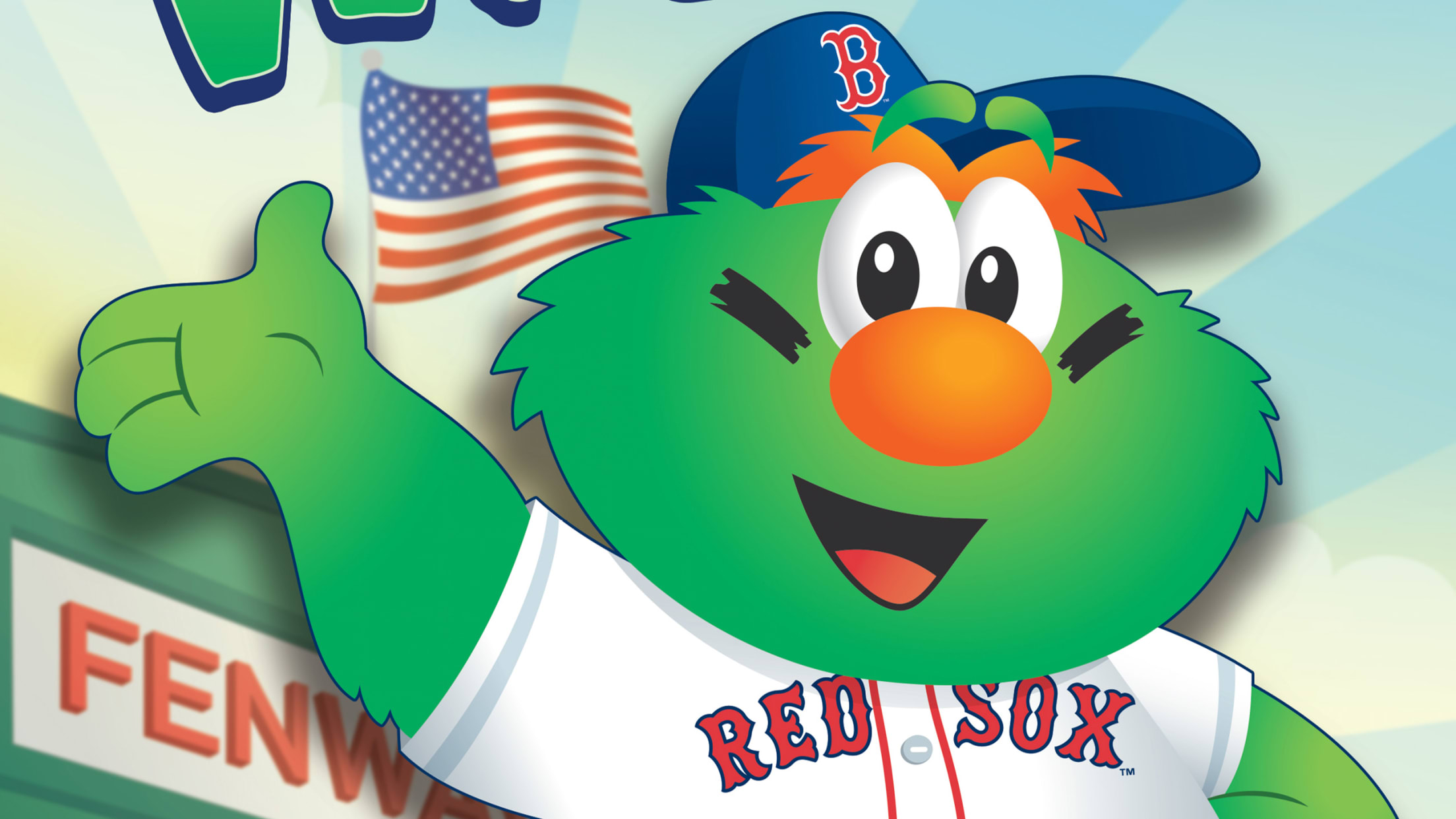 MLB Baseball - Wally The Green Monster Boston Red Sox Mascot #07