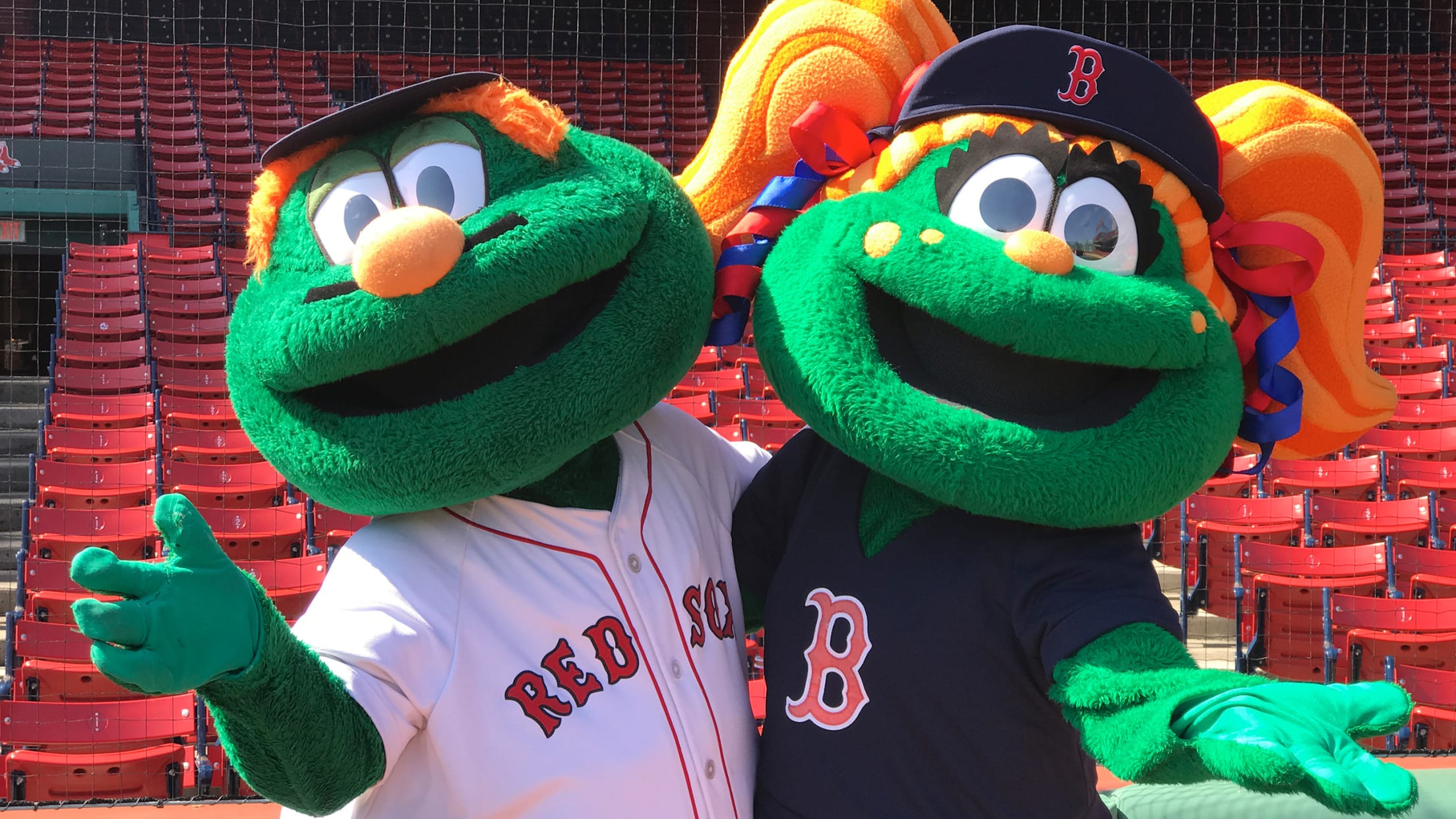 Boston Red Sox Mascot Wally the Green Monster to Read to Local Children  at Kumon of North Andover Math & Reading Center