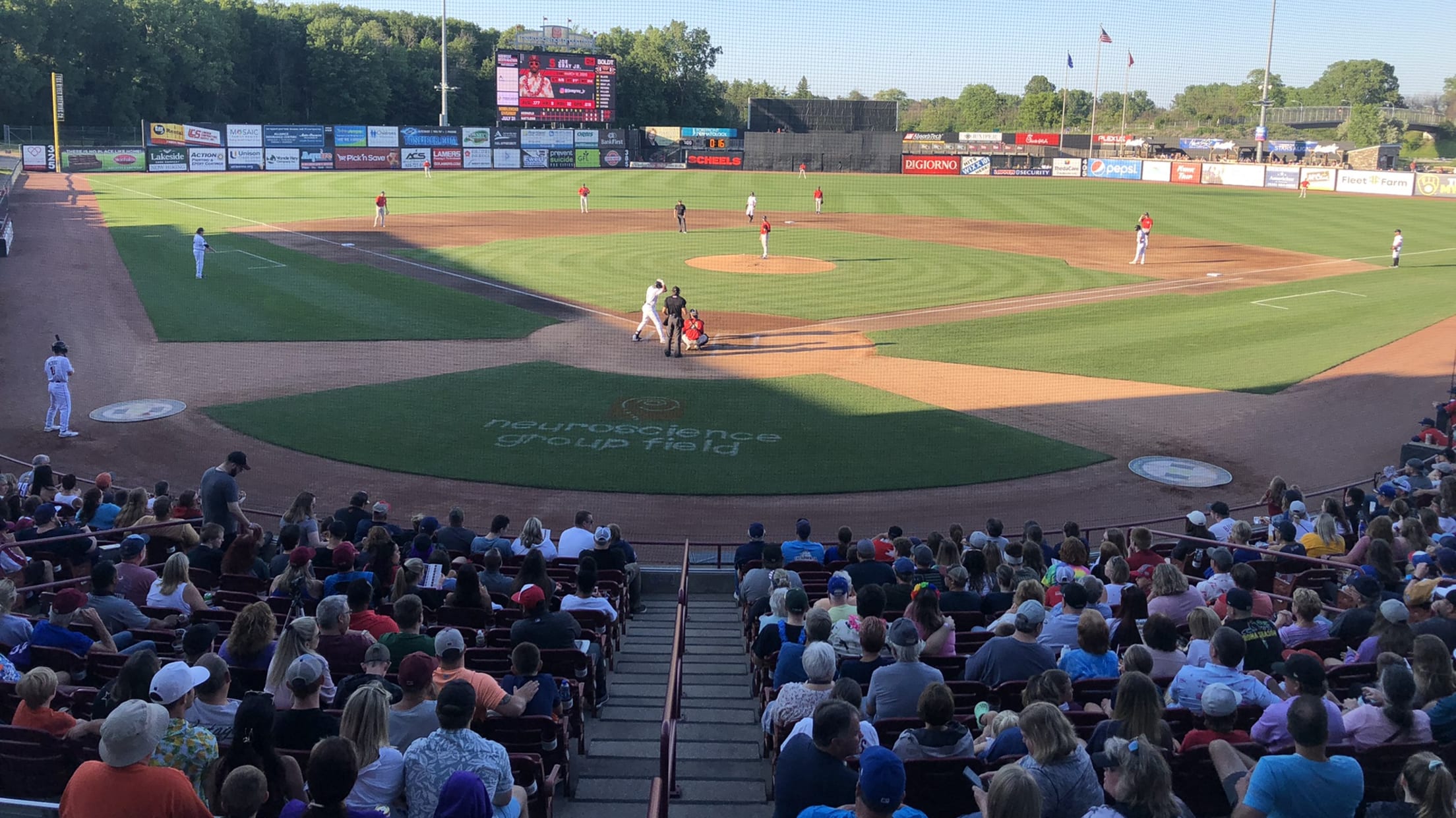 Fox Cities Stadium home of the Wisconsin Timber Rattlers