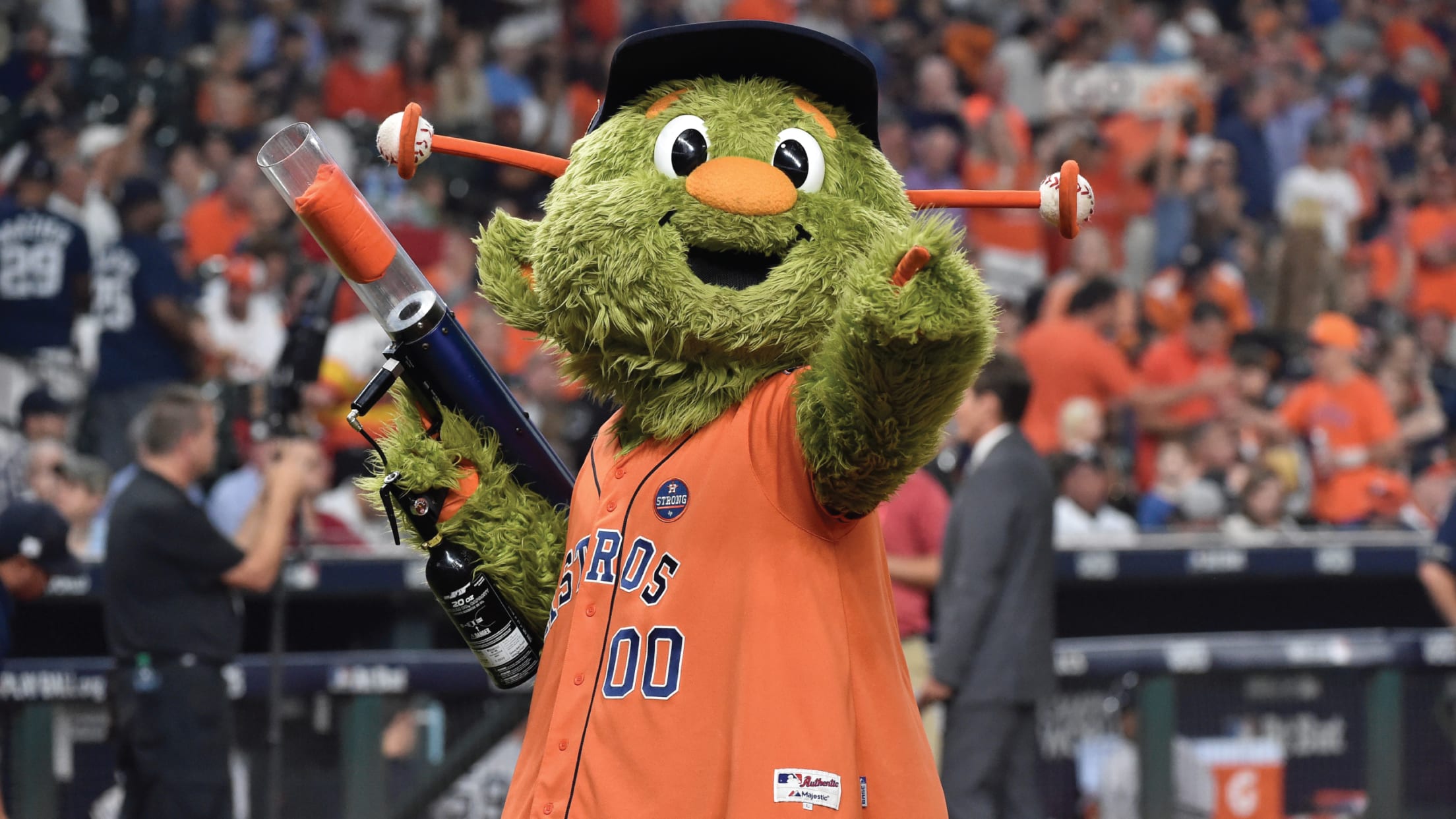 Orbit - Houston Astros Mascot, Fun with Orbit