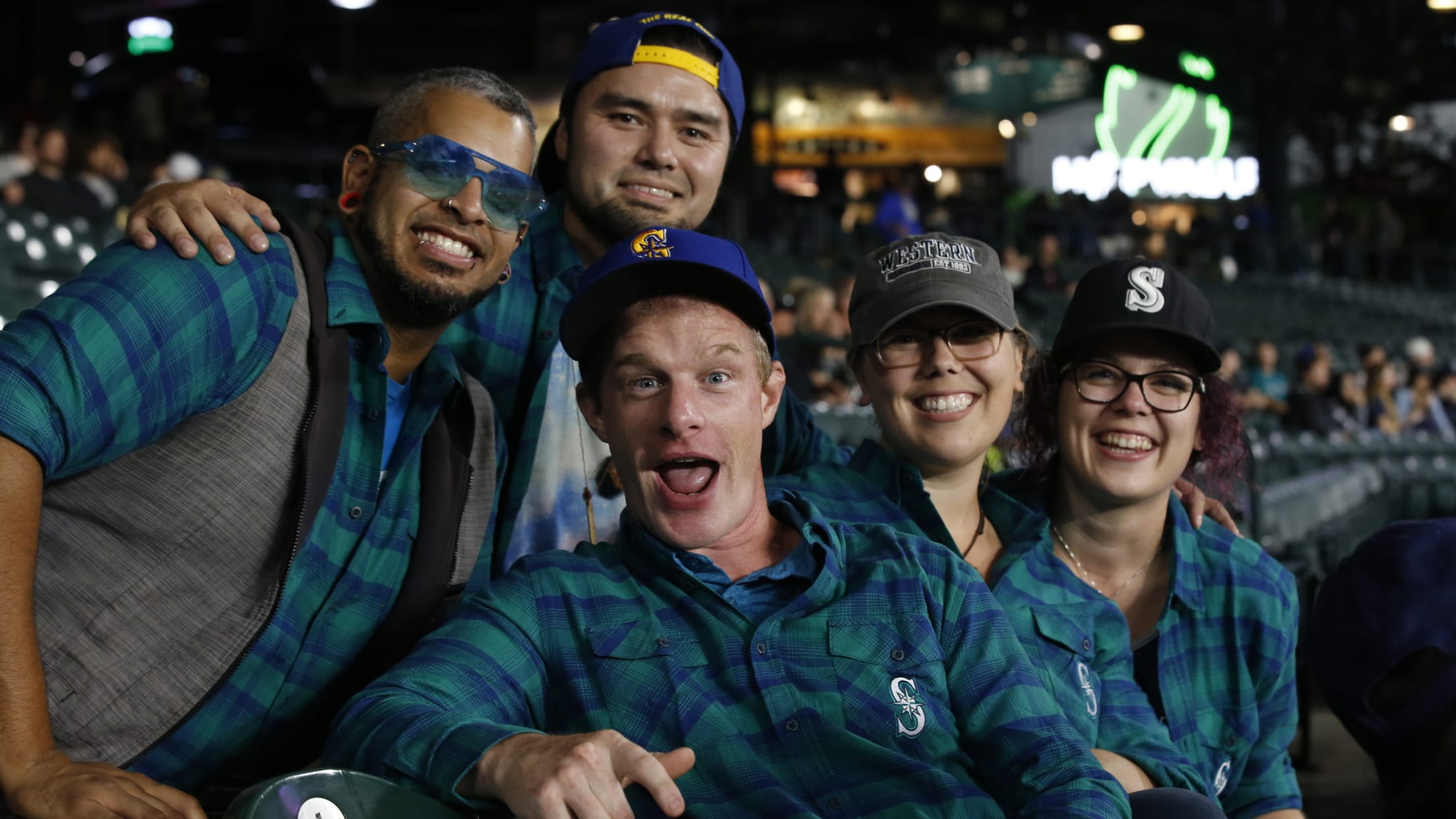 Seattle Mariners - This is as Seattle as it gets. Our Flannel