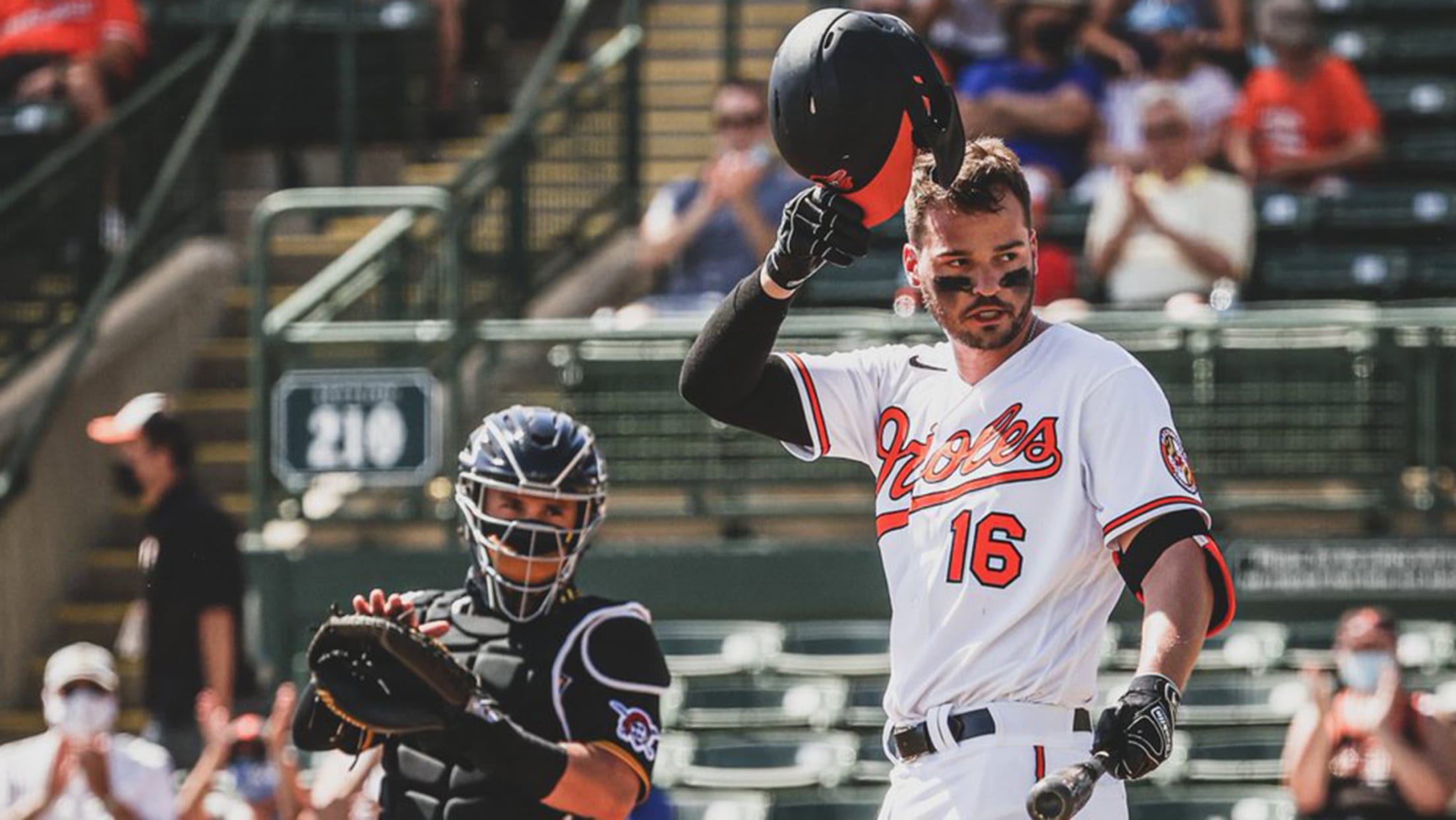 Trey Mancini returns from cancer, singles in first game for Orioles -  Sports Illustrated