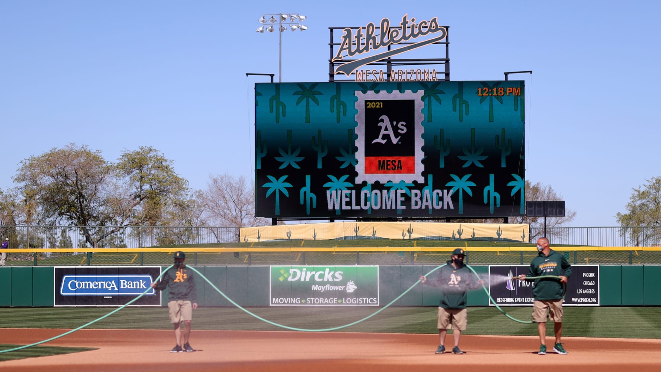 Hohokam Stadium - Check out the Oakland A's Team Store at